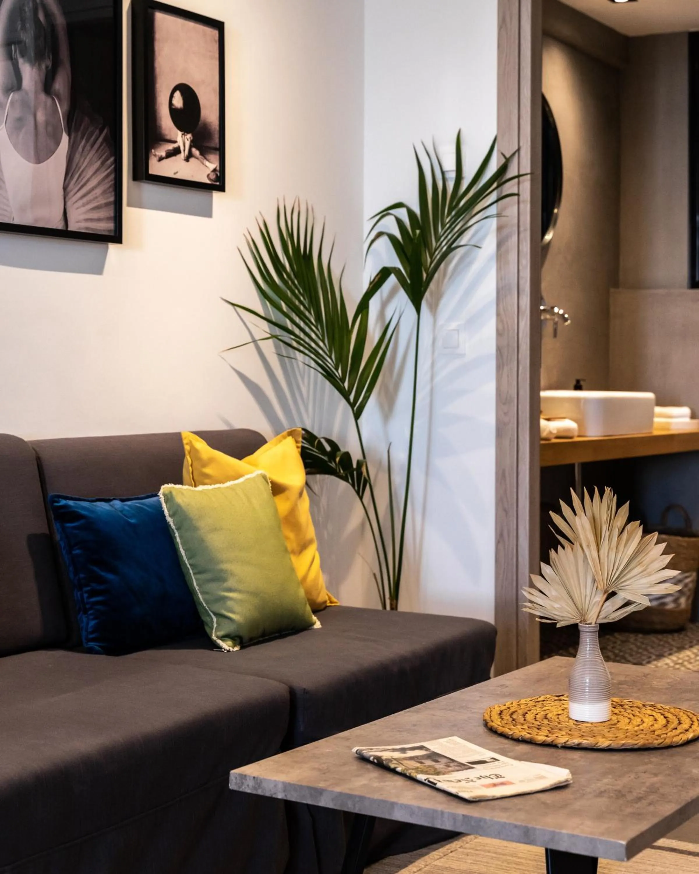 Decorative detail in PAME House