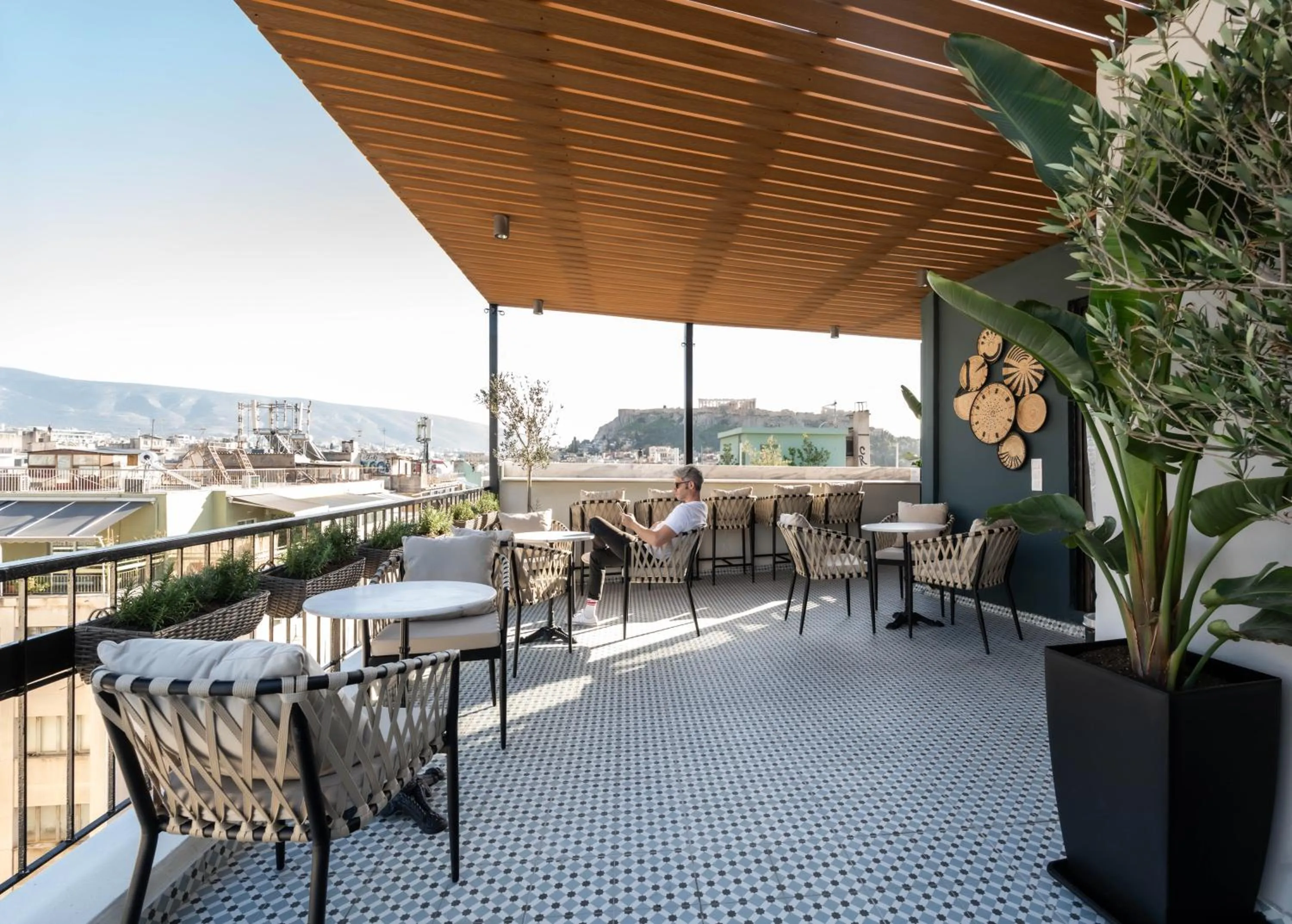 Seating area in PAME House