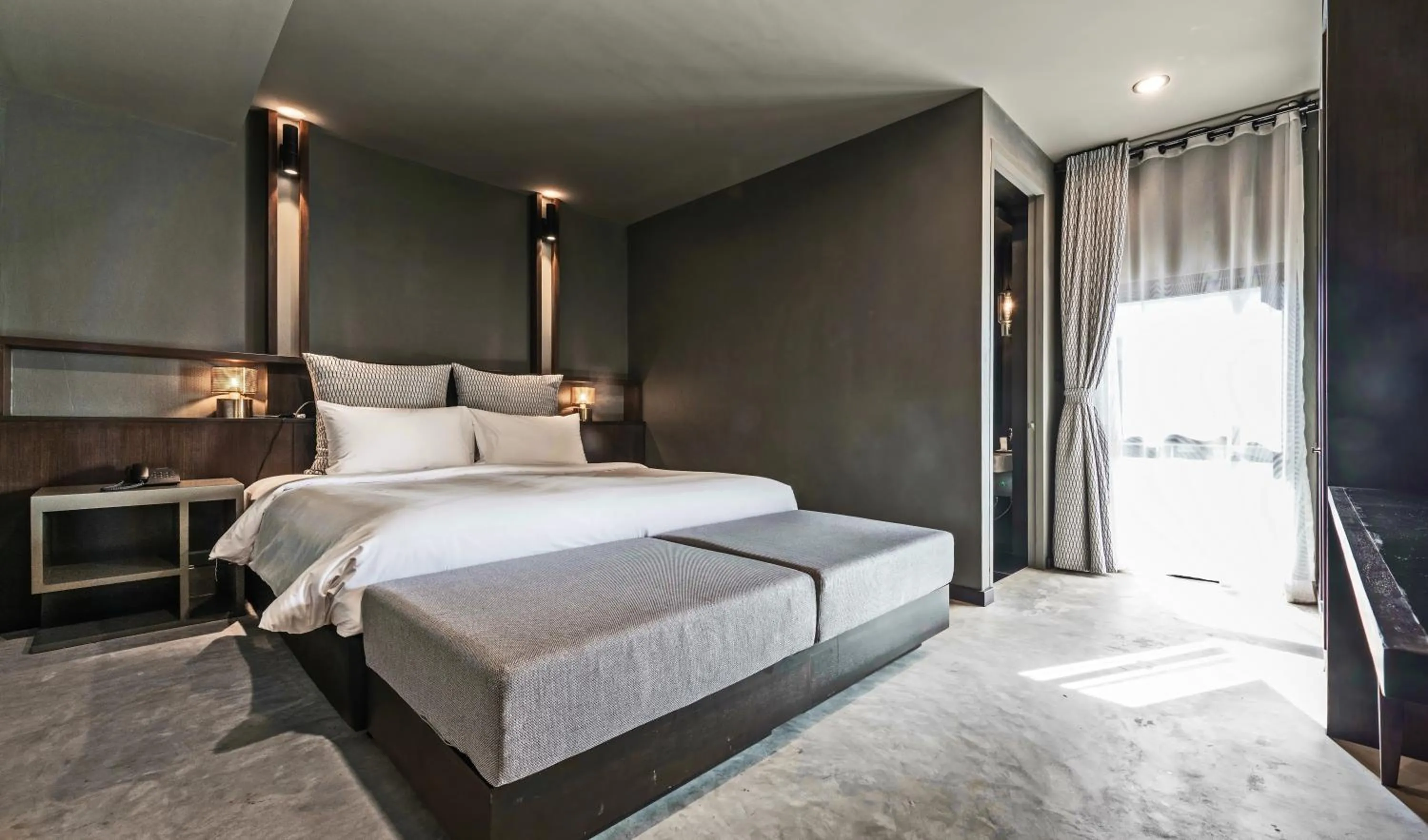 Bed in Hua Hin Habitat Hotel- SHA Extra Plus