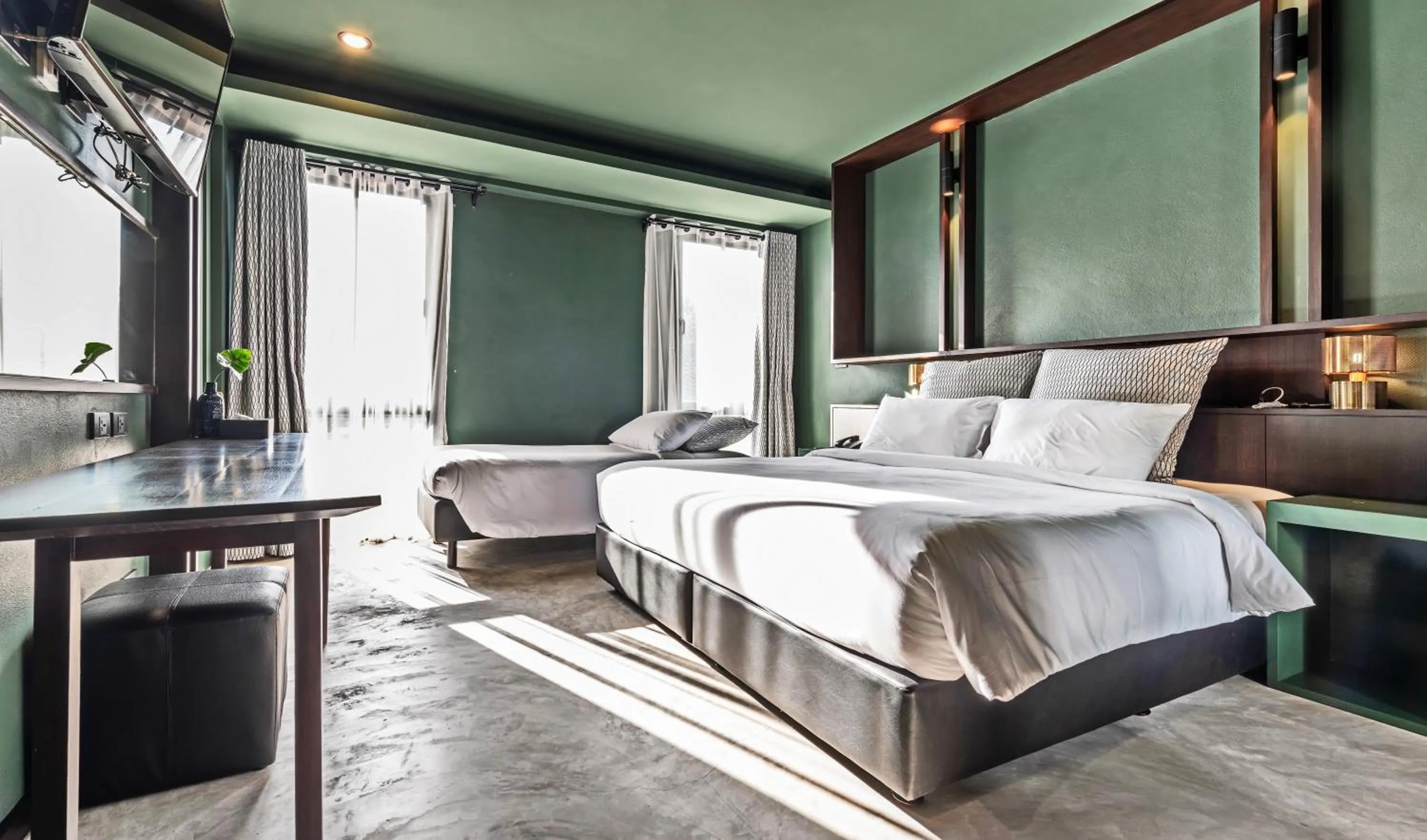 Bed in Hua Hin Habitat Hotel- SHA Extra Plus