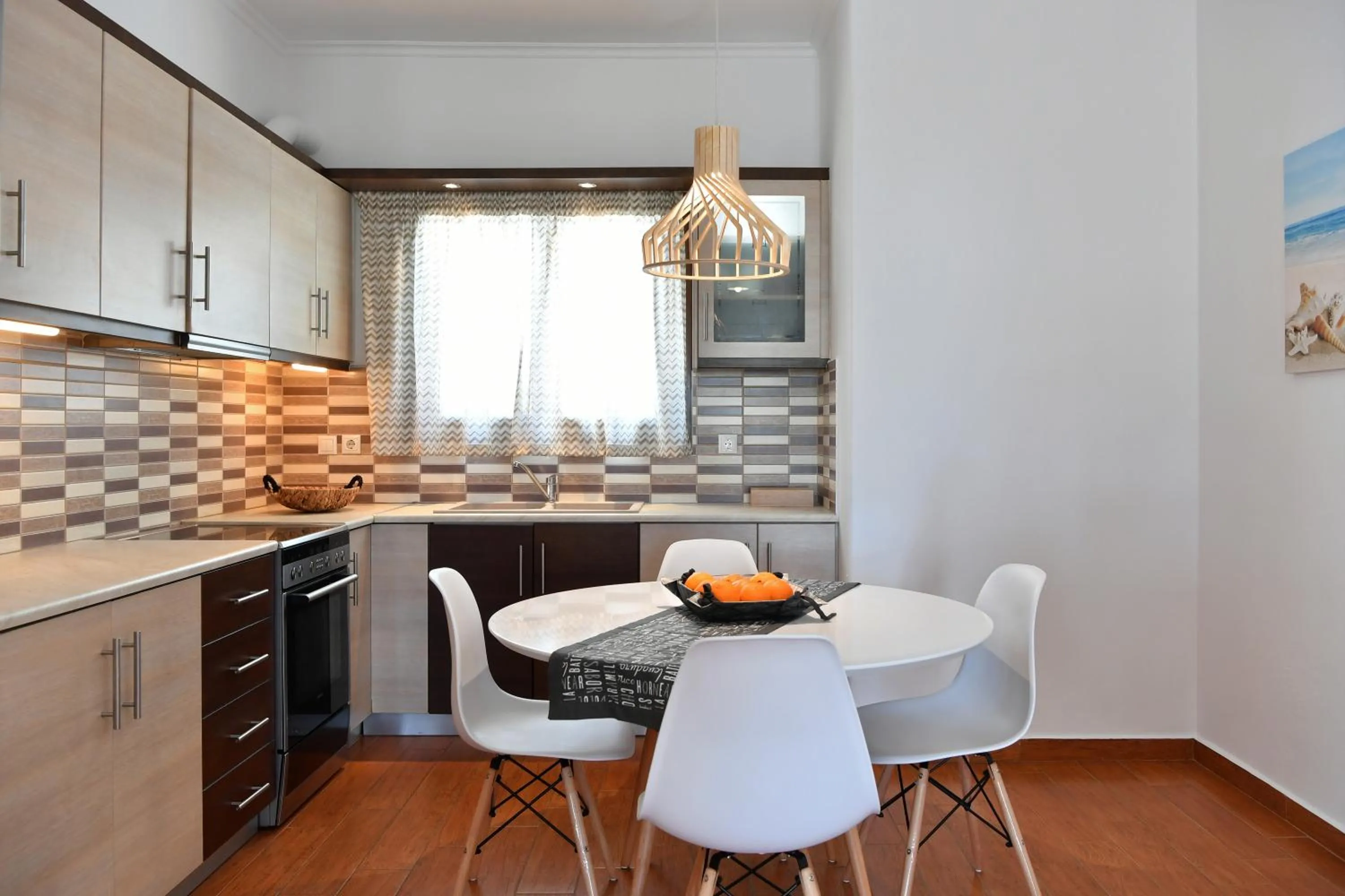 Dining area in Villa Trifylia