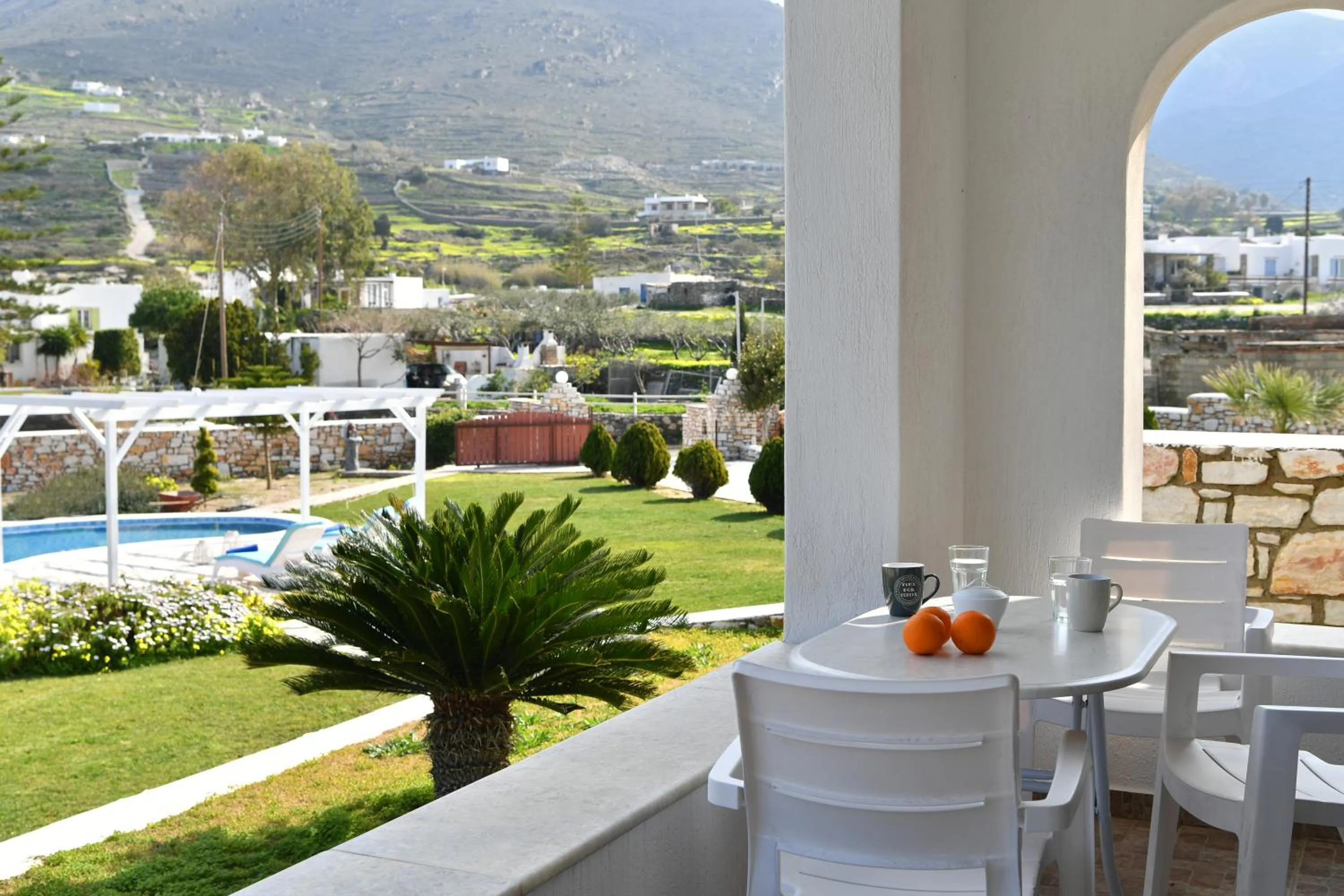 Balcony/Terrace in Villa Trifylia