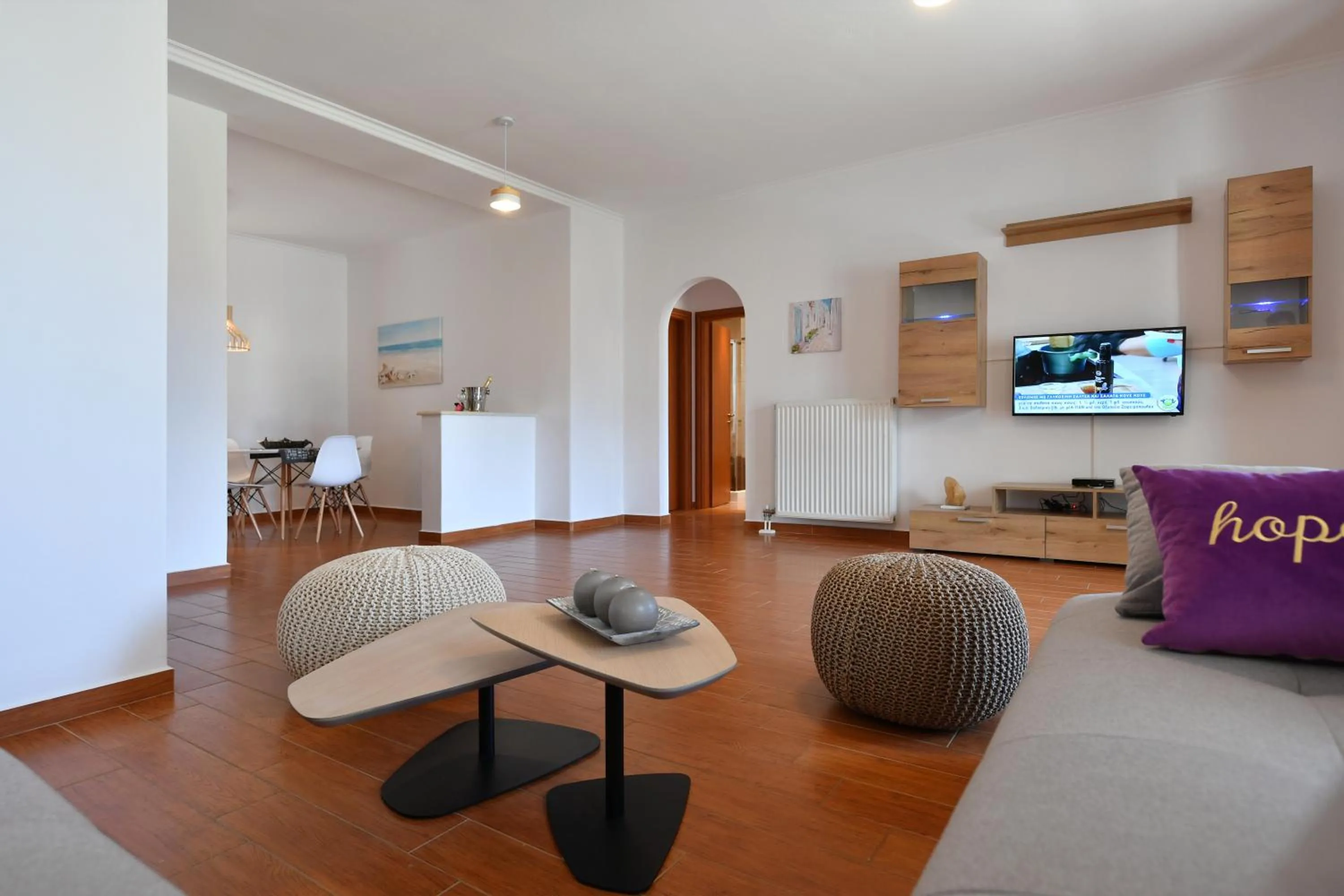 Living room in Villa Trifylia