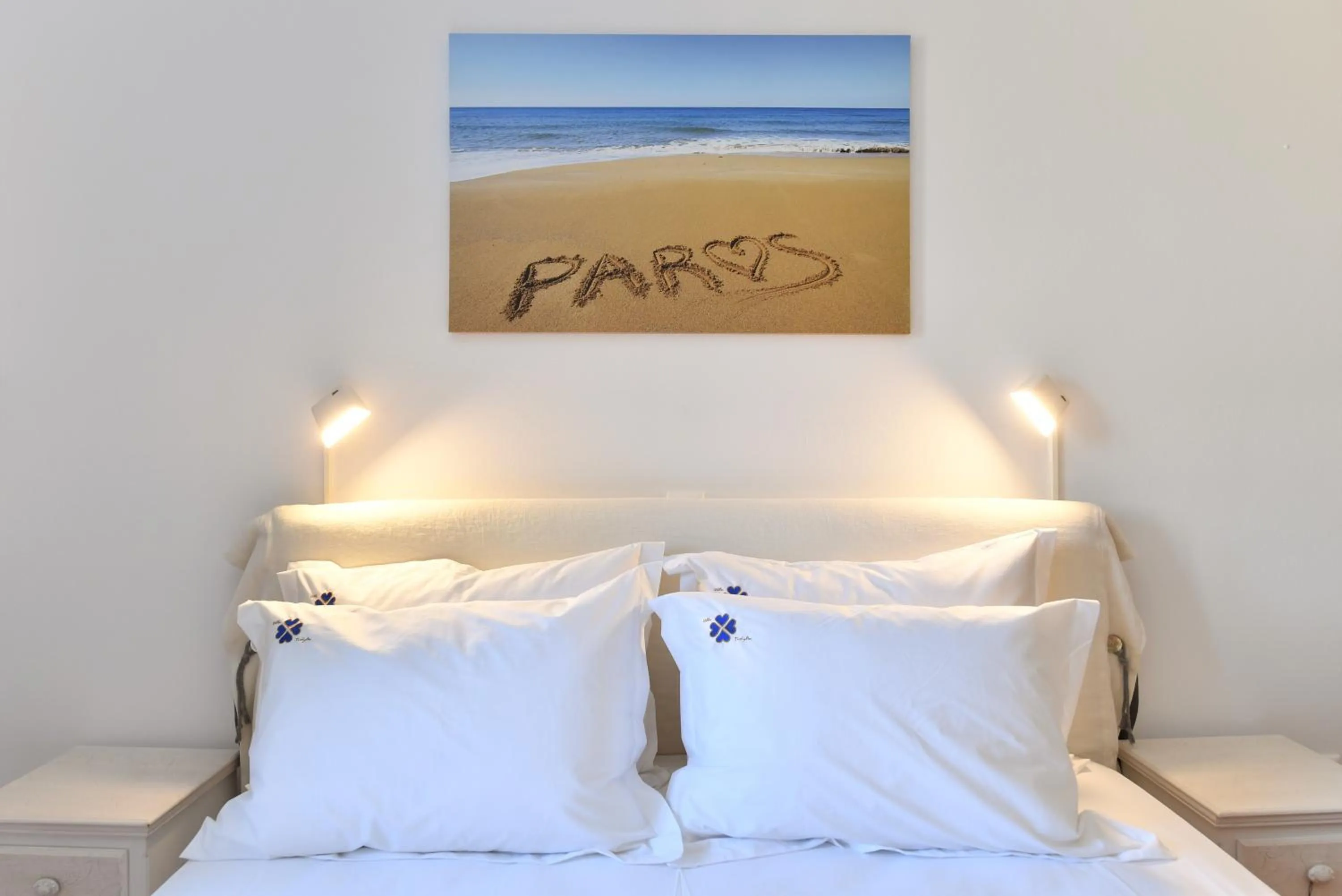 Bedroom, Bed in Villa Trifylia