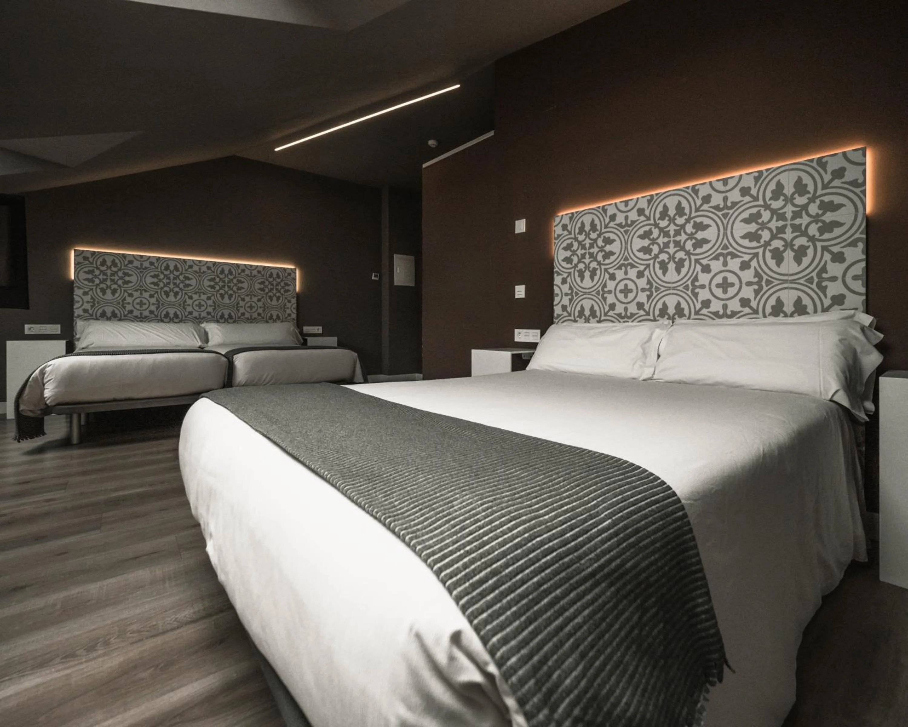 Bed in Rener Hotel Los Campones