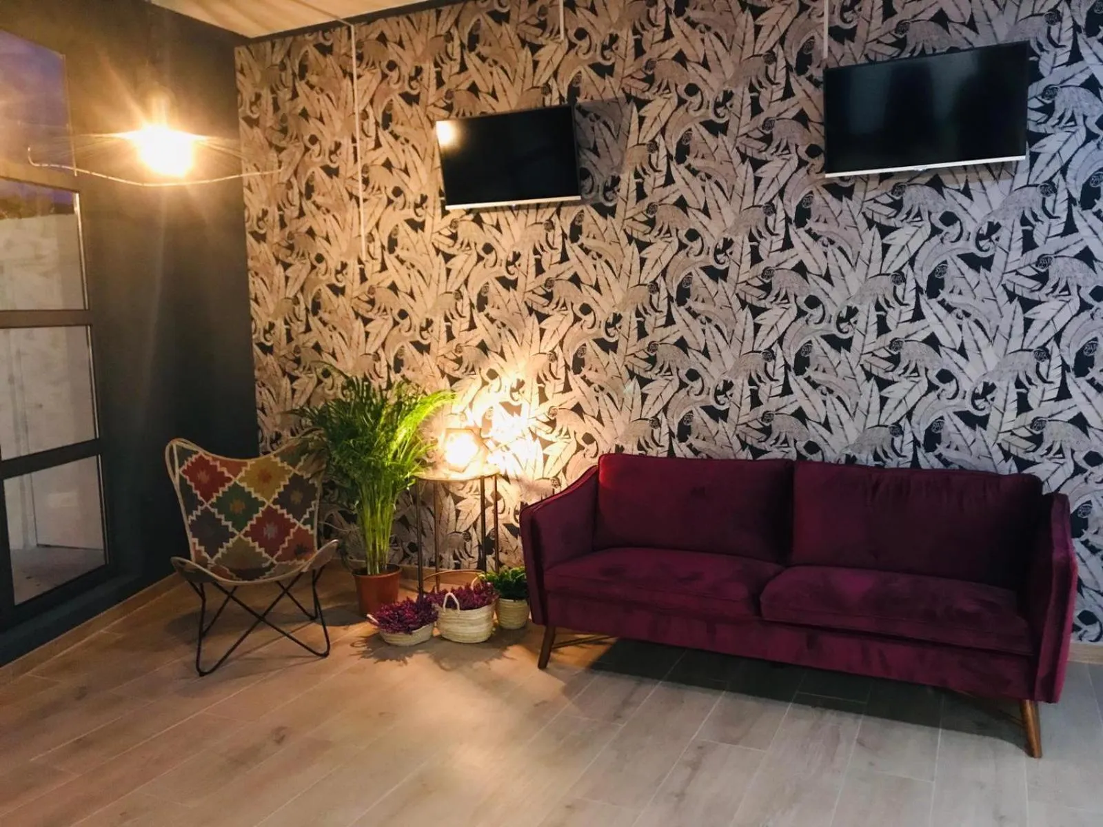 Lobby or reception in Rener Hotel Los Campones