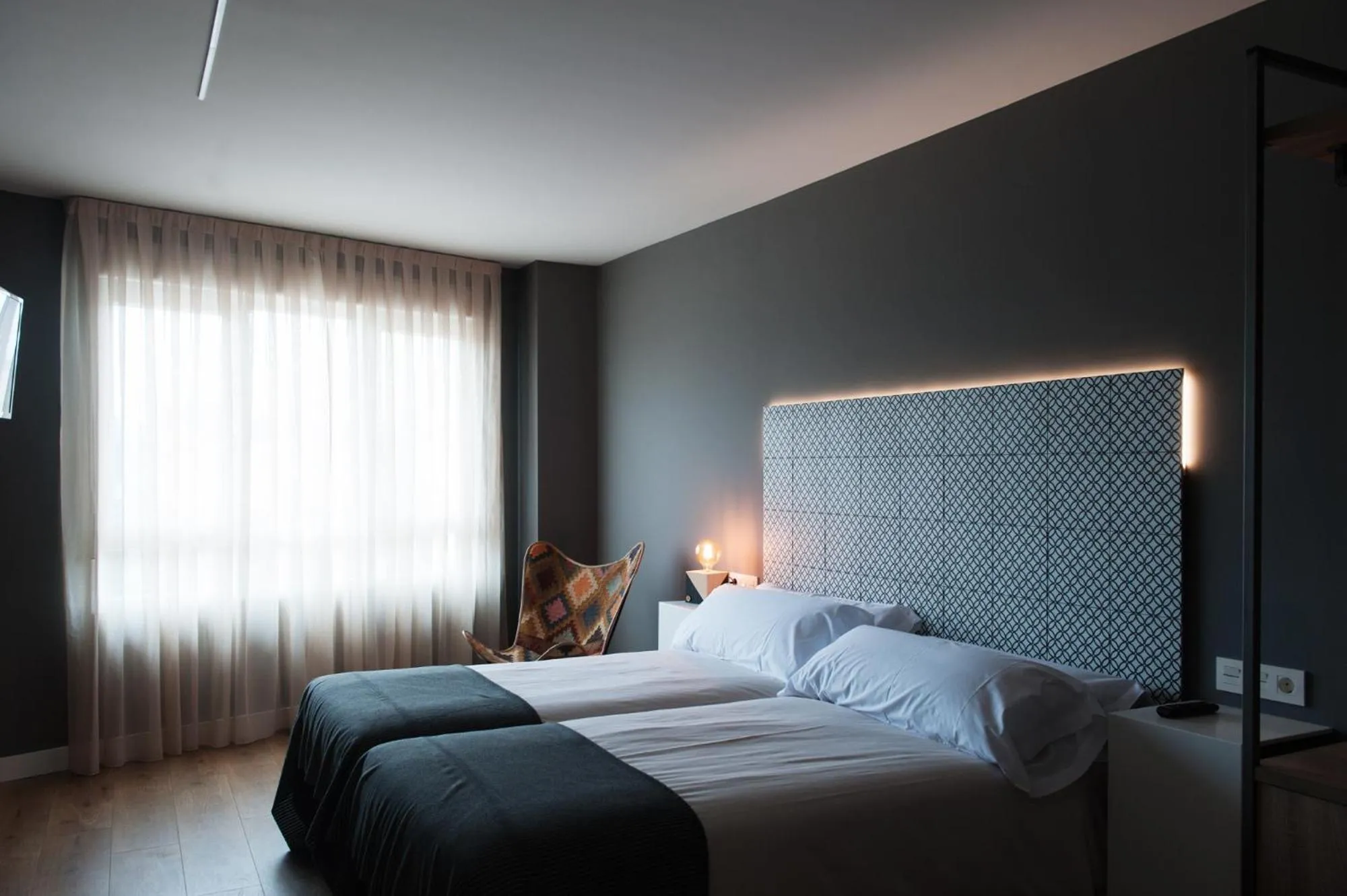 Bed in Rener Hotel Los Campones