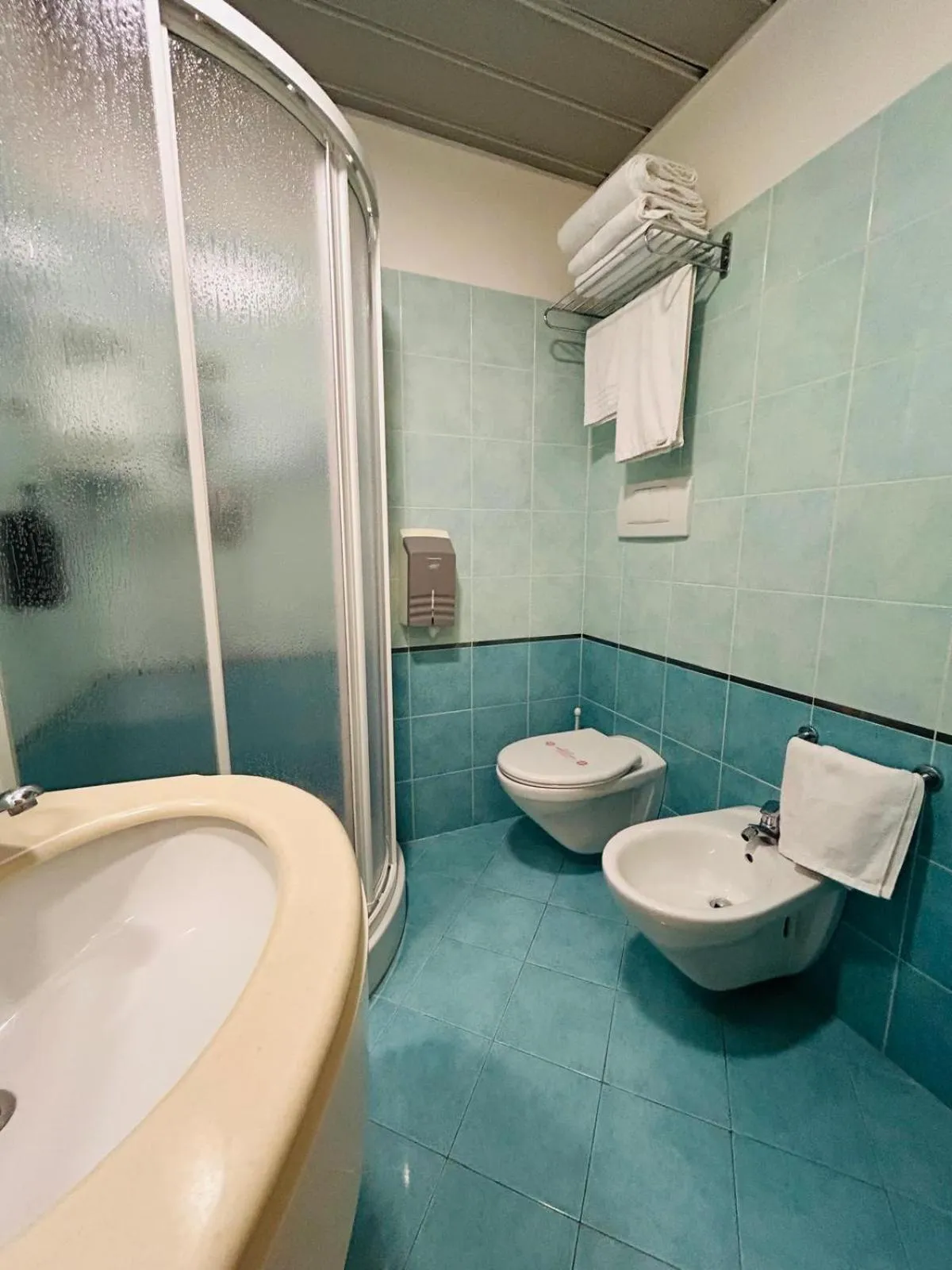 Shower in Hotel Milano