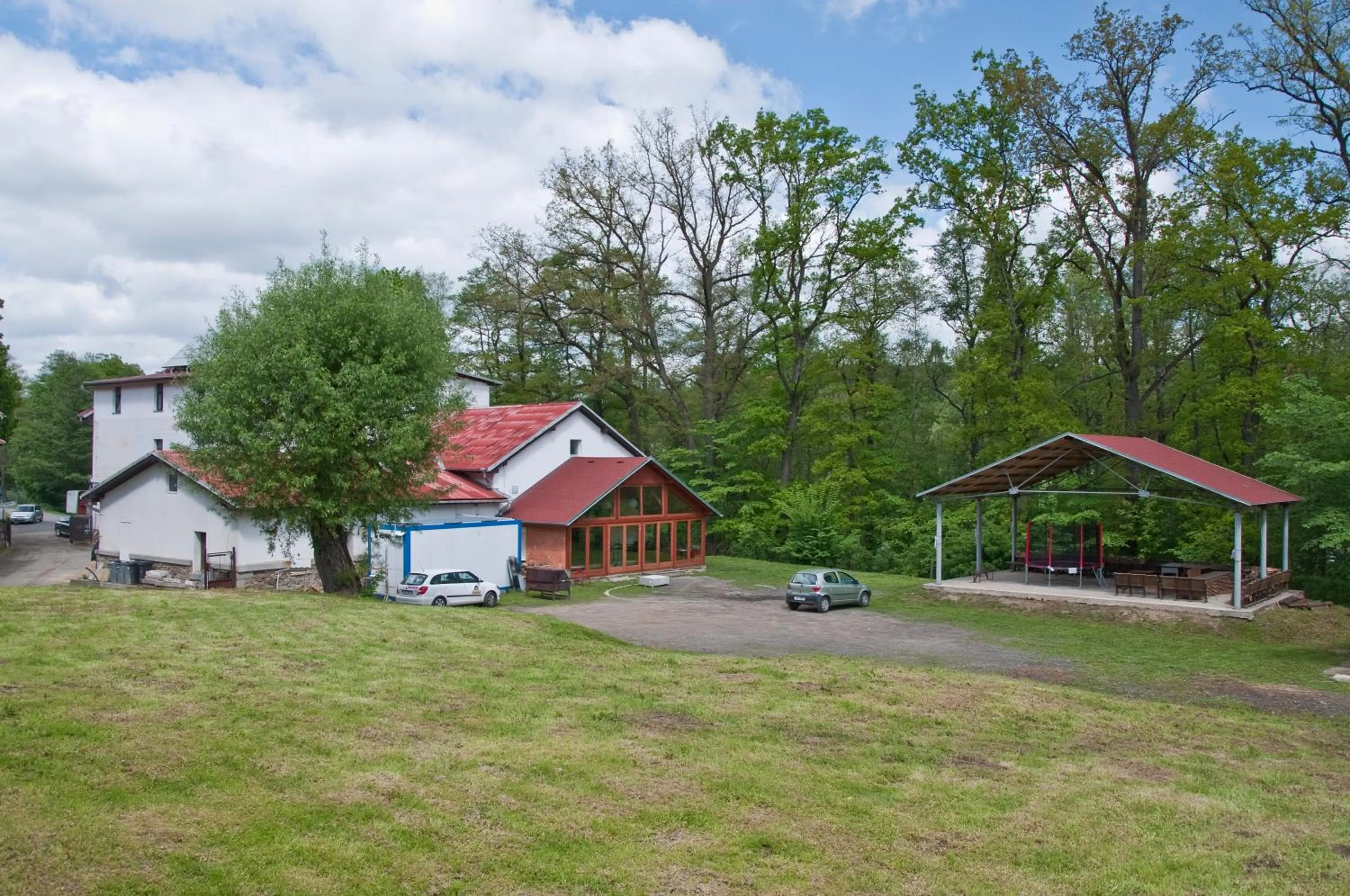 Garden in Hotel Na Kocandě
