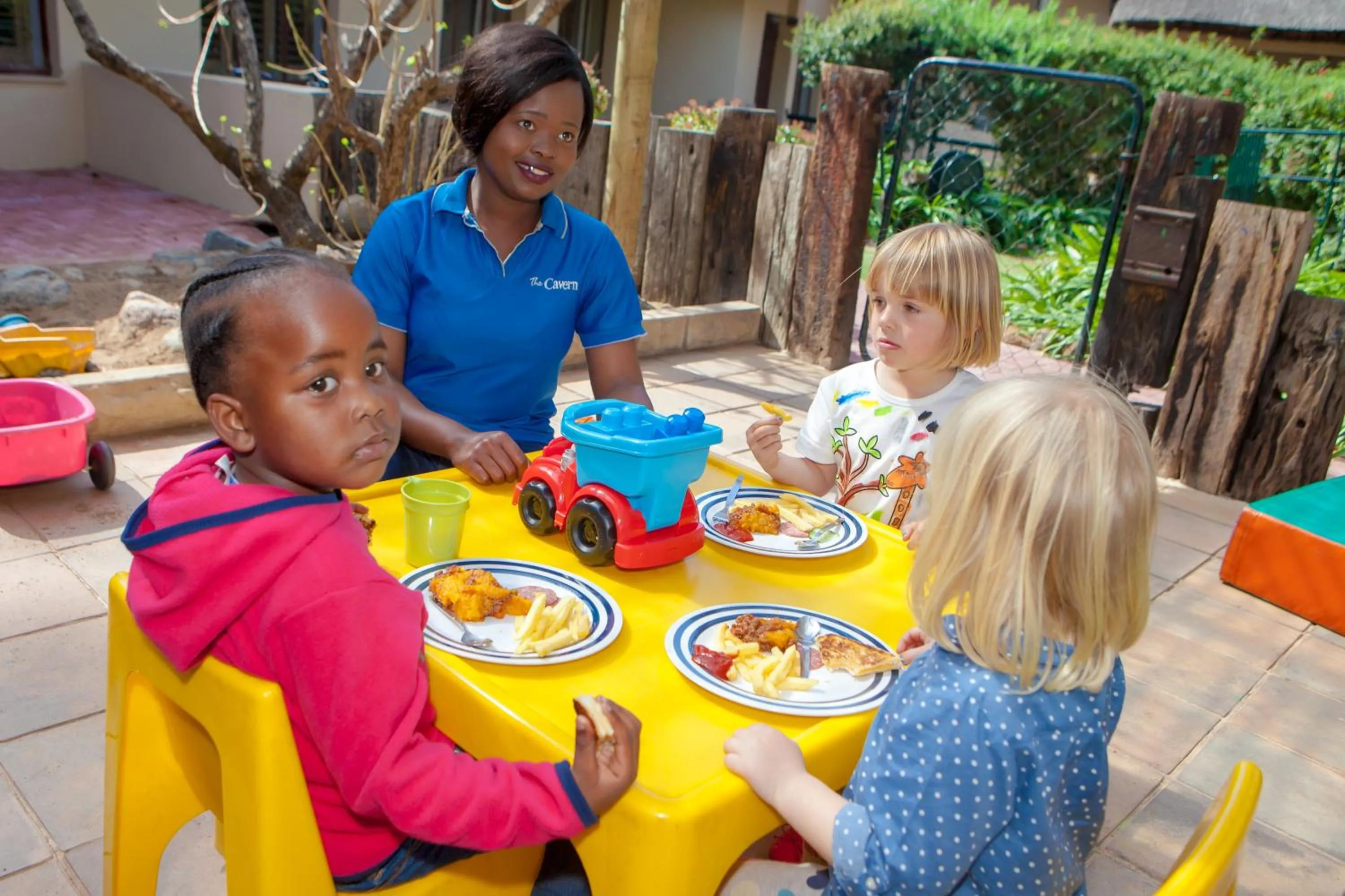 Children play ground in Cavern Resort & Spa