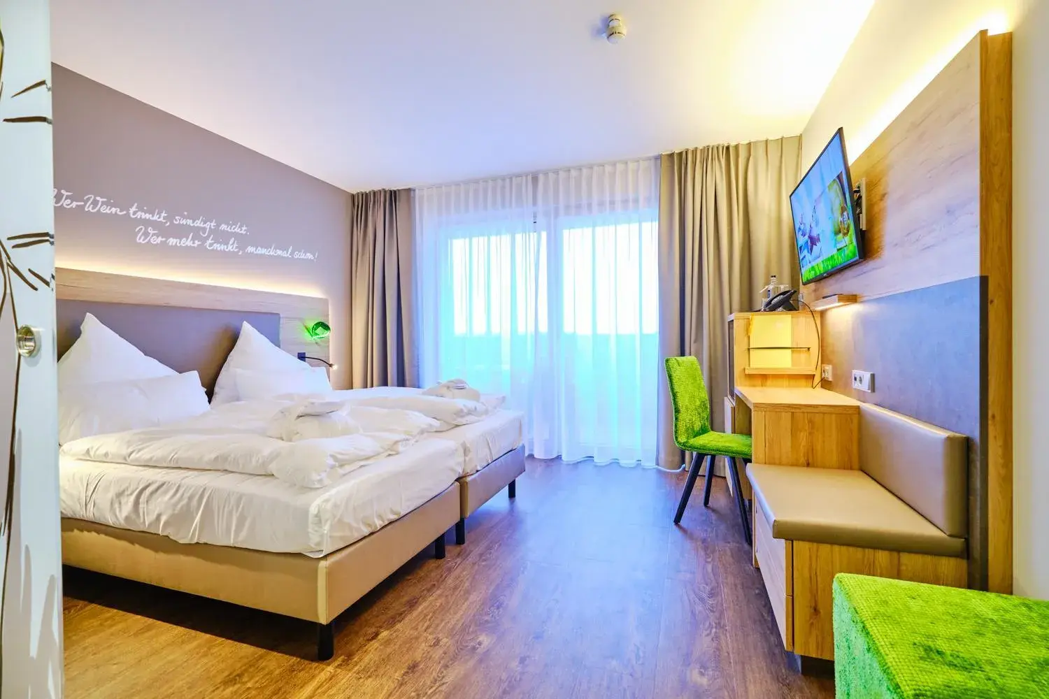 Superior Double Room - single occupancy in Sonnenhotel Weingut Römmert Spa und Wellness Superior Double Room - single occupancy in Sonnenhotel Weingut Römmert Spa und Wellness