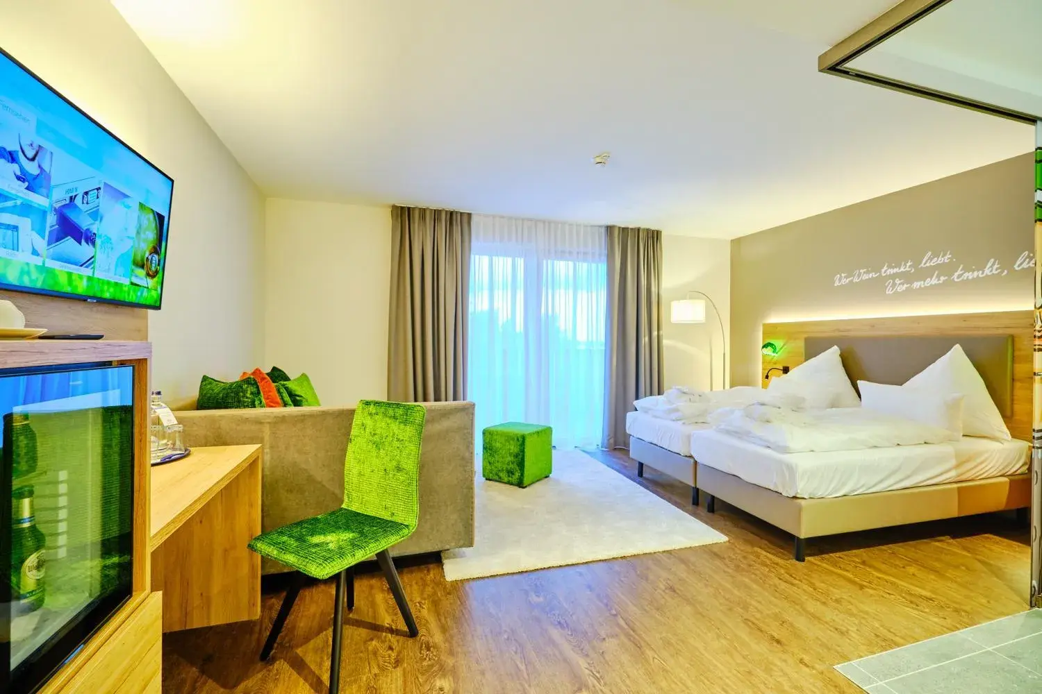 Junior Suite - single occupancy in Sonnenhotel Weingut Römmert Spa und Wellness Junior Suite - single occupancy in Sonnenhotel Weingut Römmert Spa und Wellness