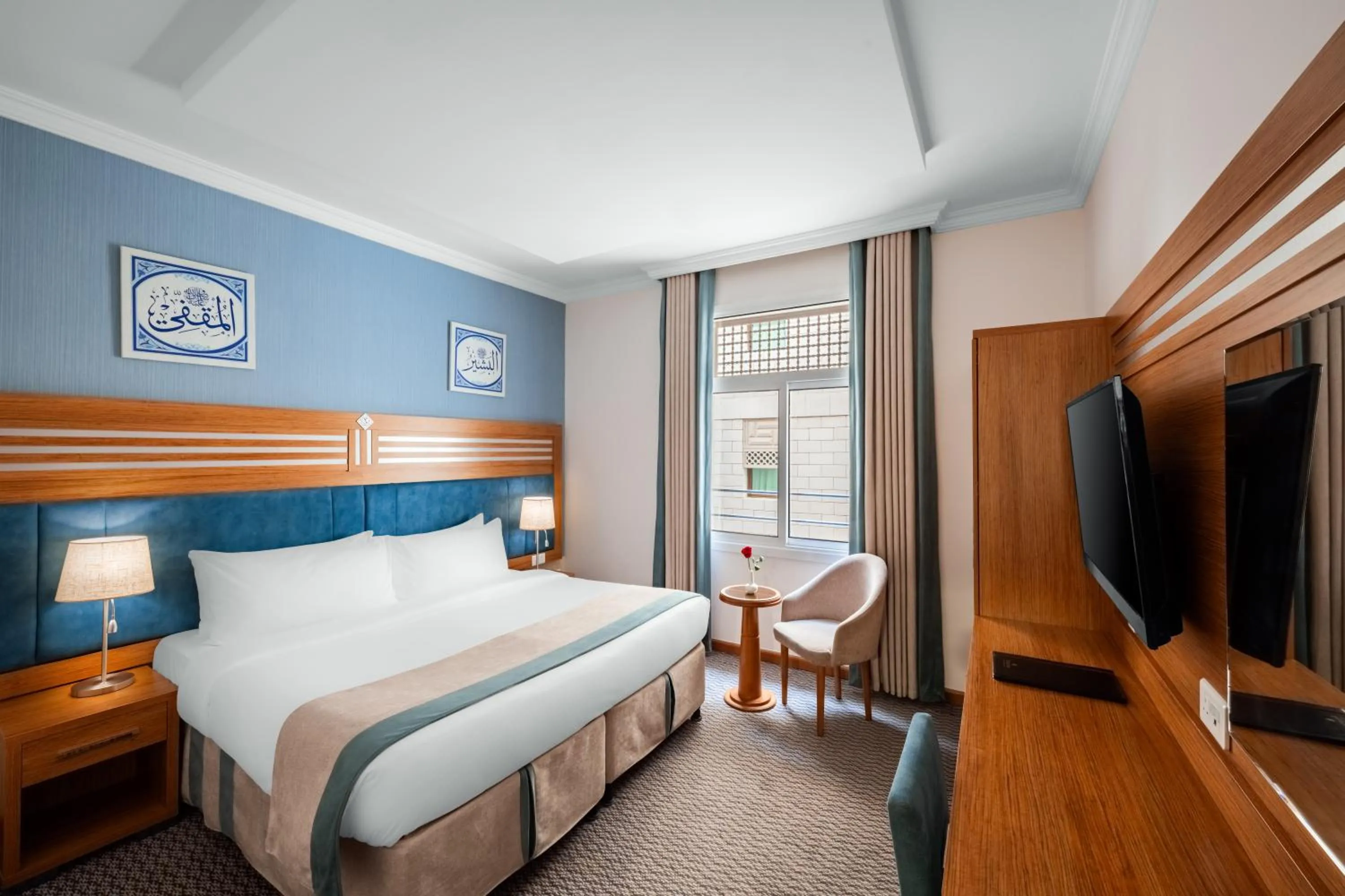 Twin Room with City View in Tulip Inn Al Daar Rawafid