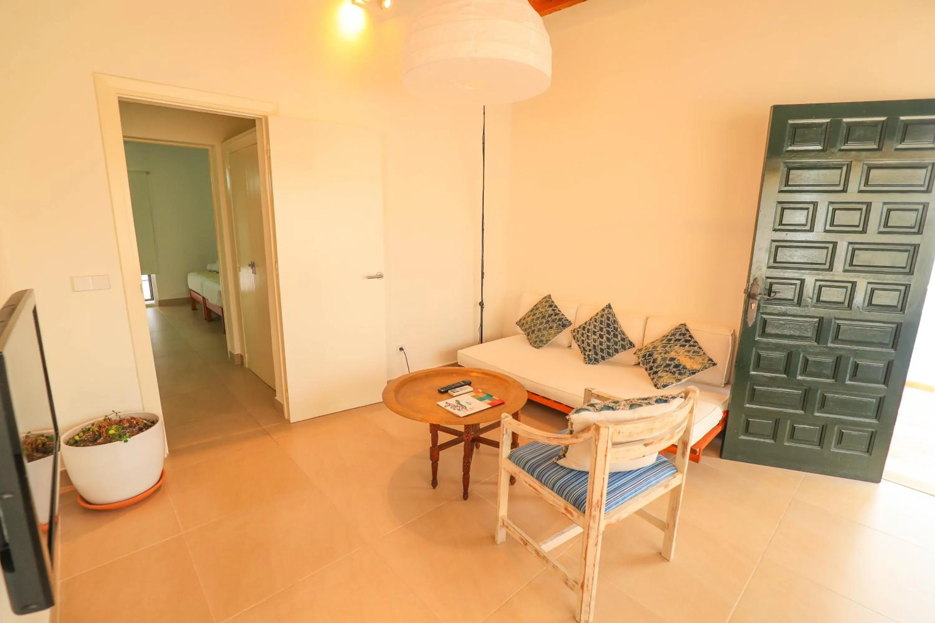 Living room in Es Mitjorn Hotel