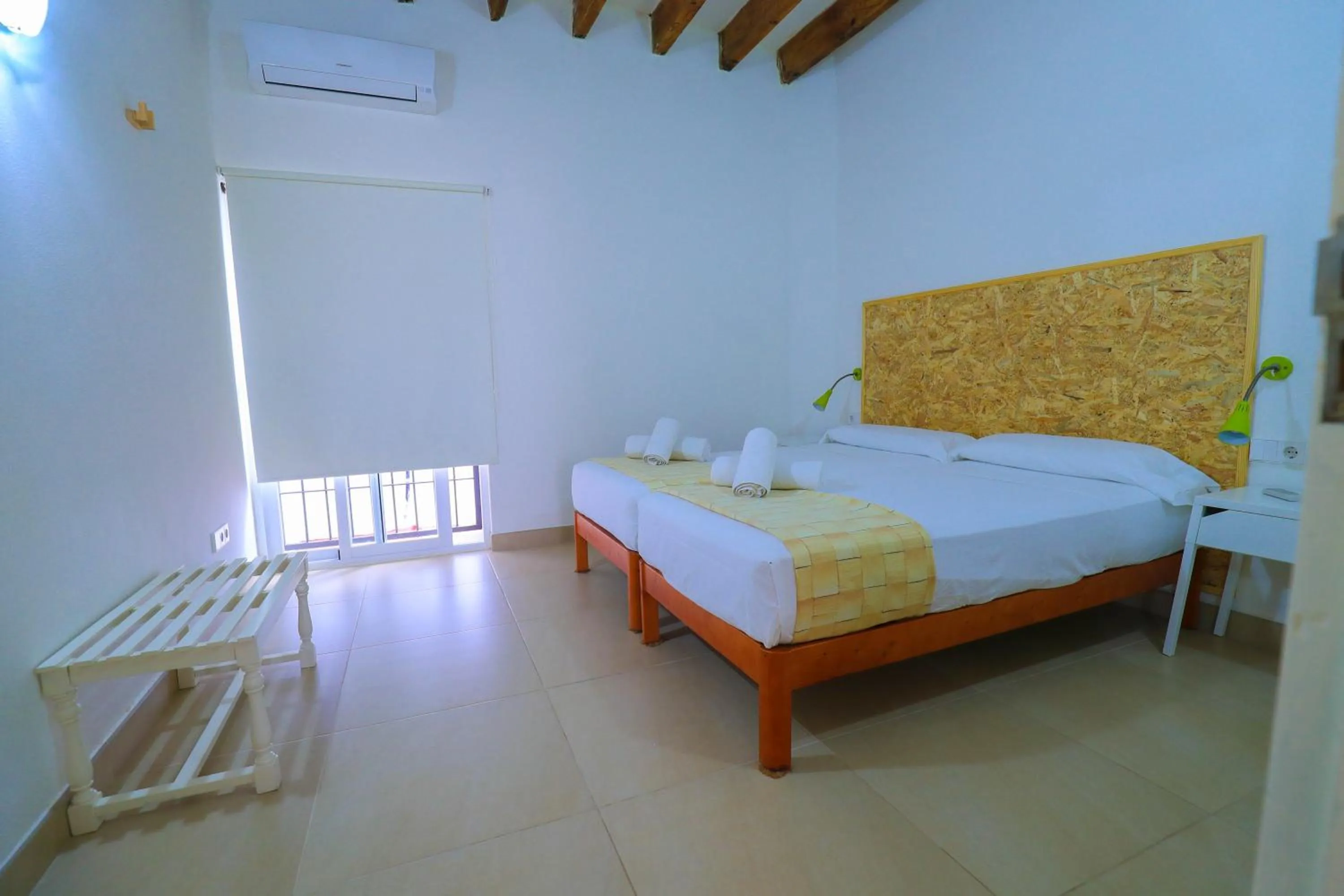 Bed in Es Mitjorn Hotel