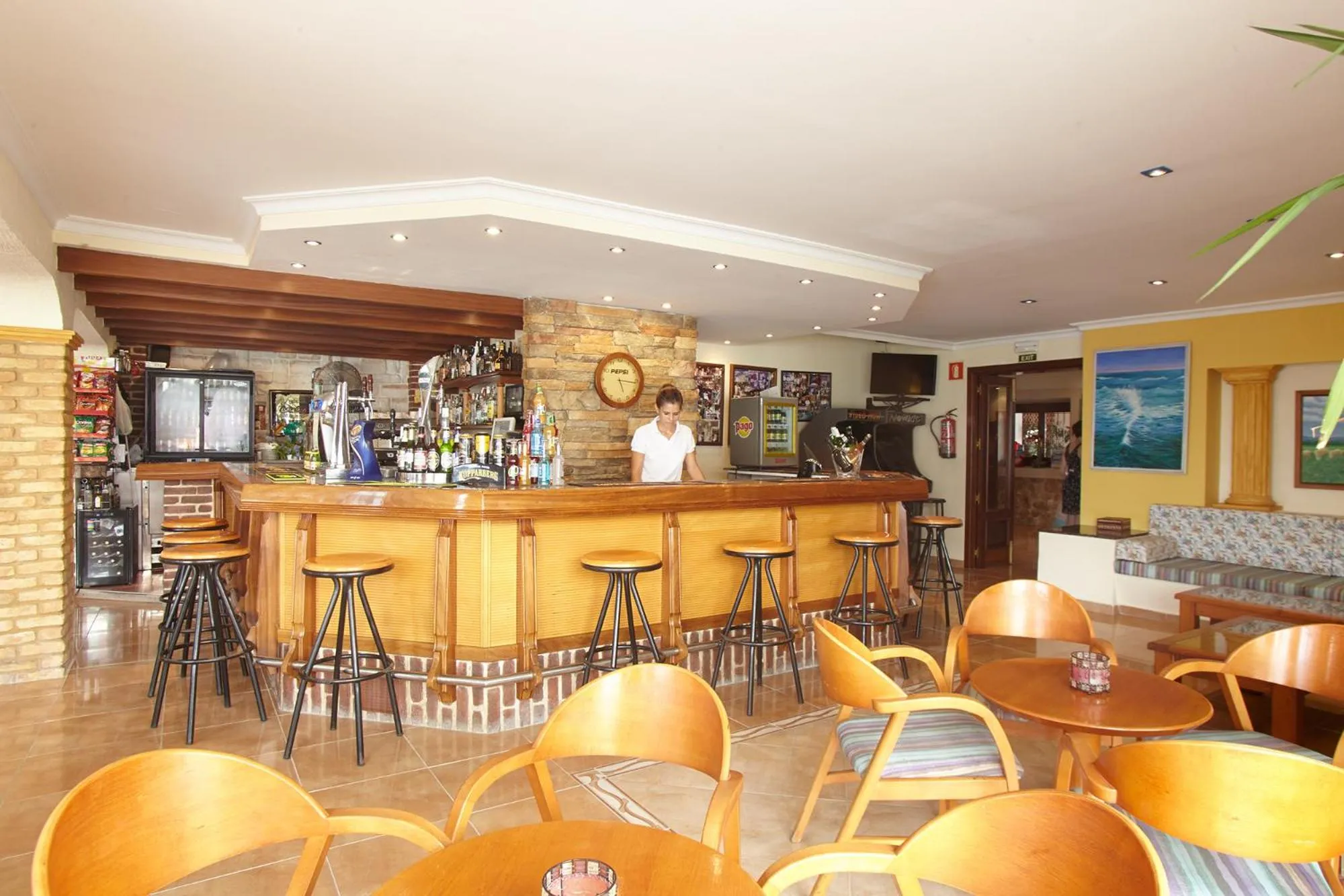 Lounge or bar in Hostal Mar y Huerta