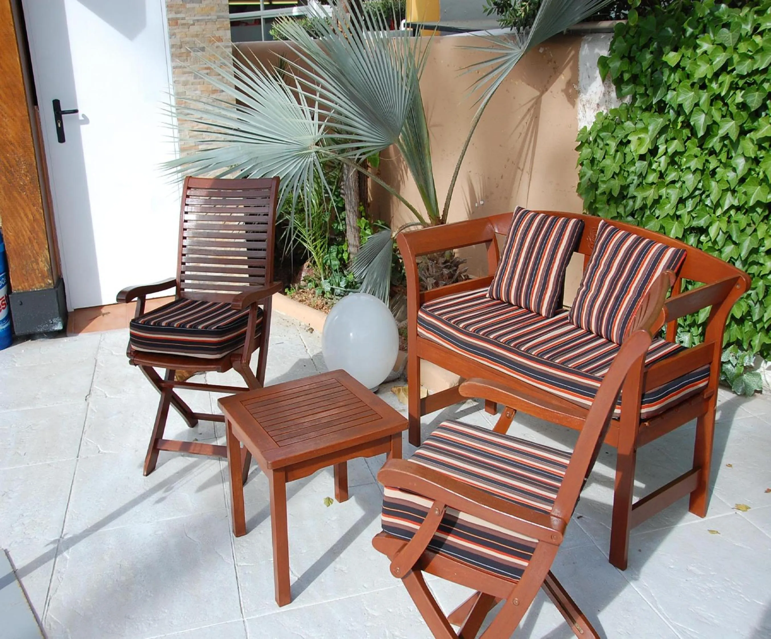 Garden in Hostal Mar y Huerta