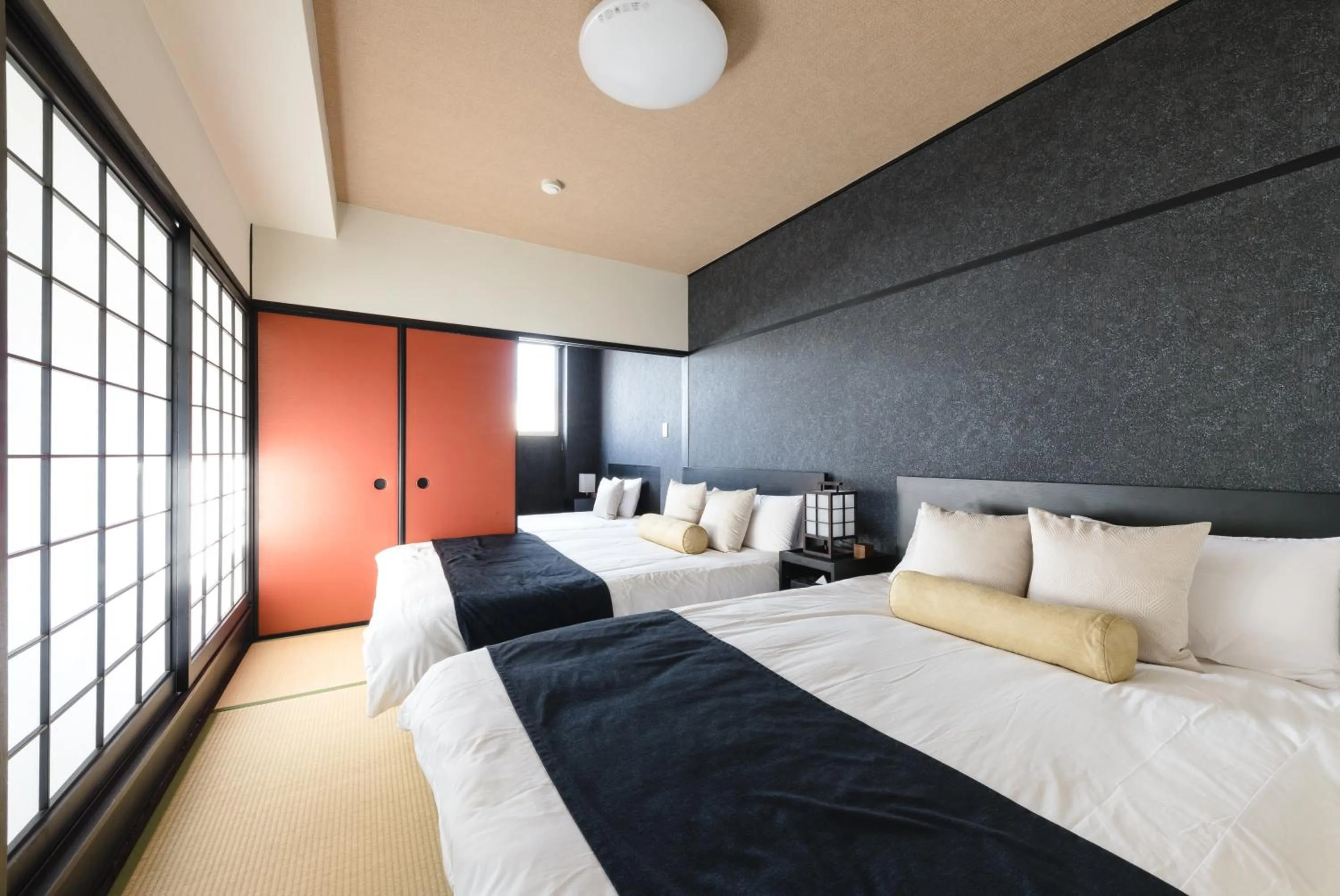 Bed in Fuji Heights Hotel