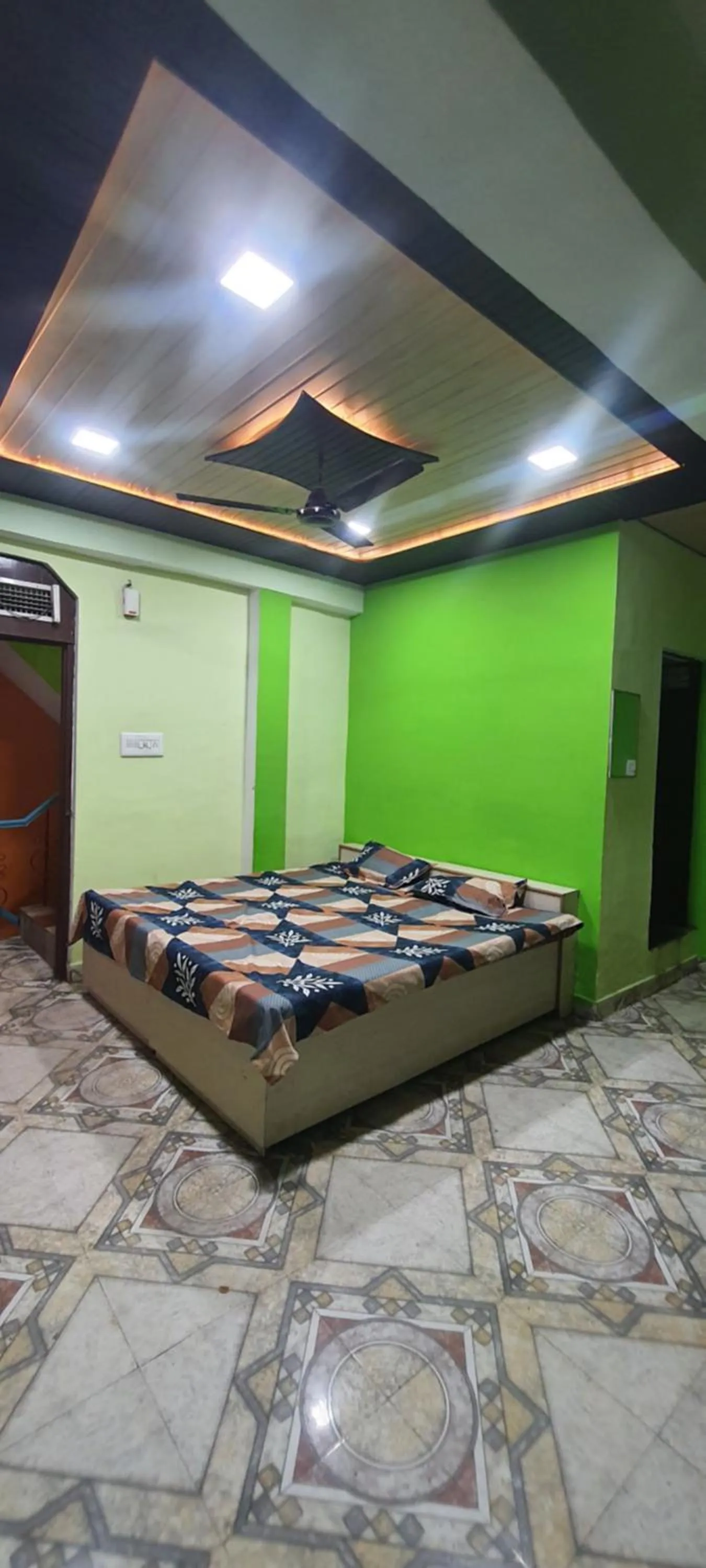 Bed in Hotel vidhata