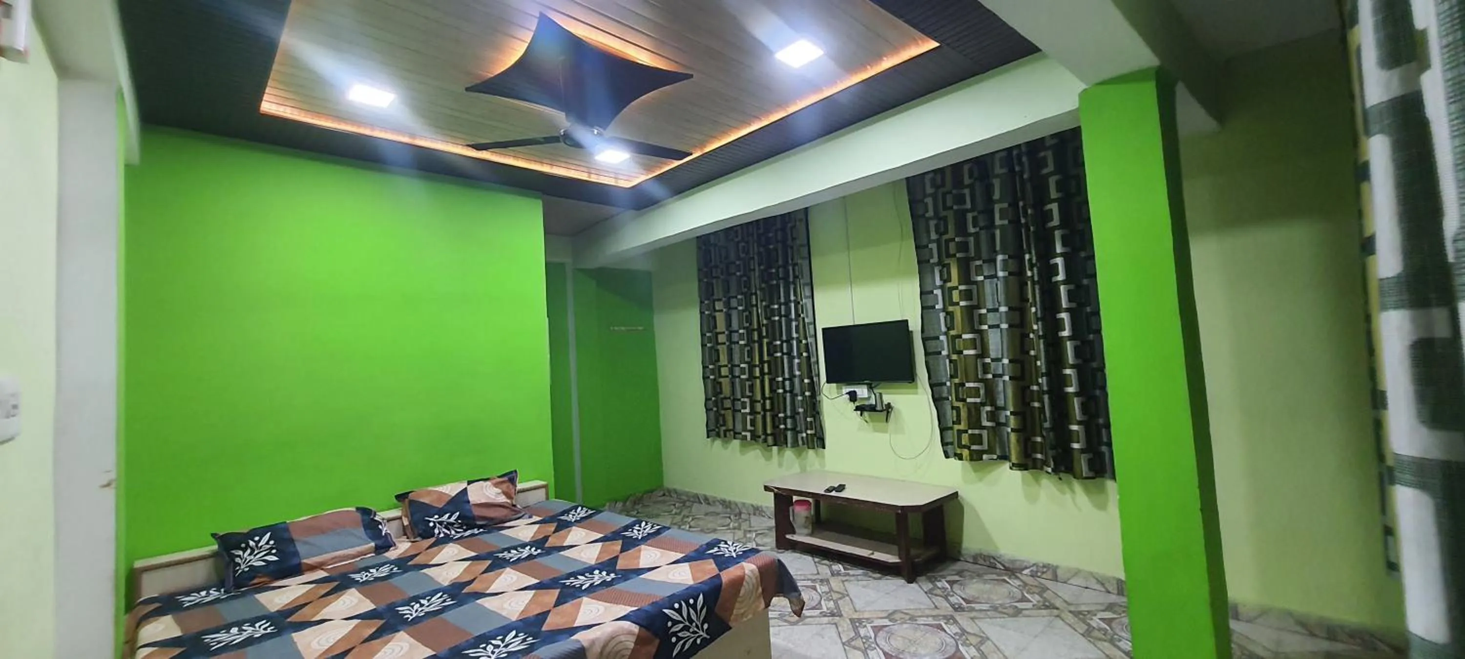 Bed in Hotel vidhata