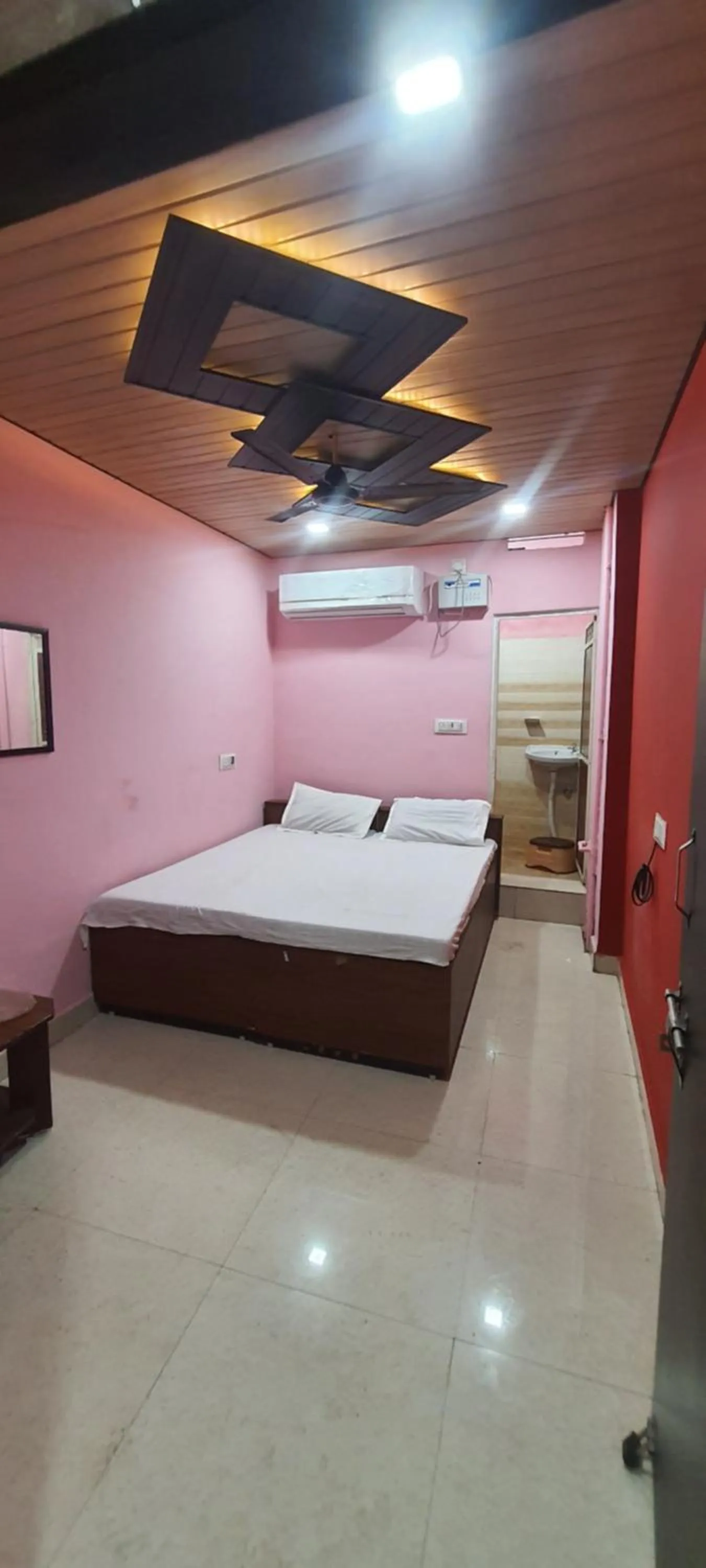 Bed in Hotel vidhata