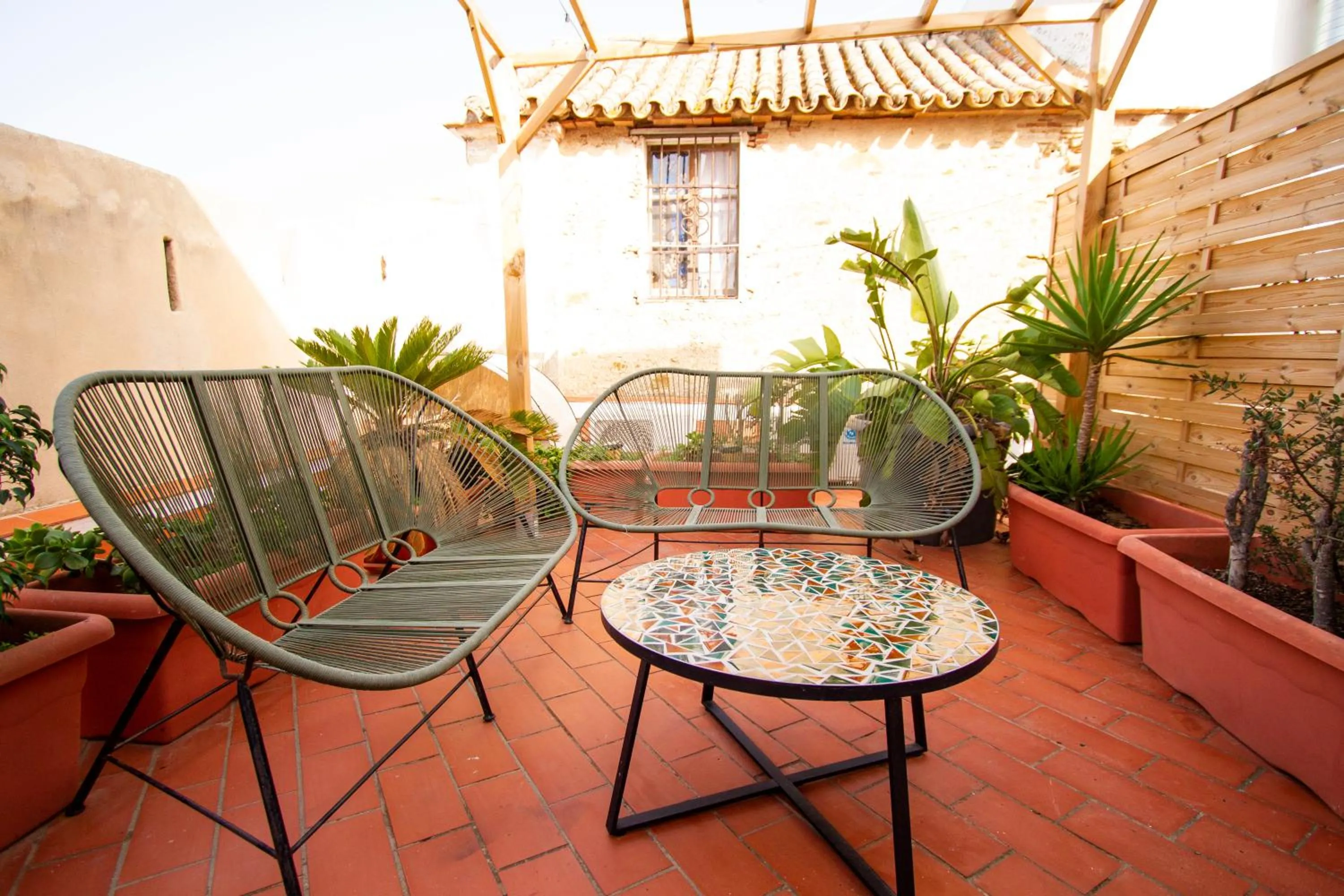 Double or Twin Room with Terrace in Alameda Hostal Boutique