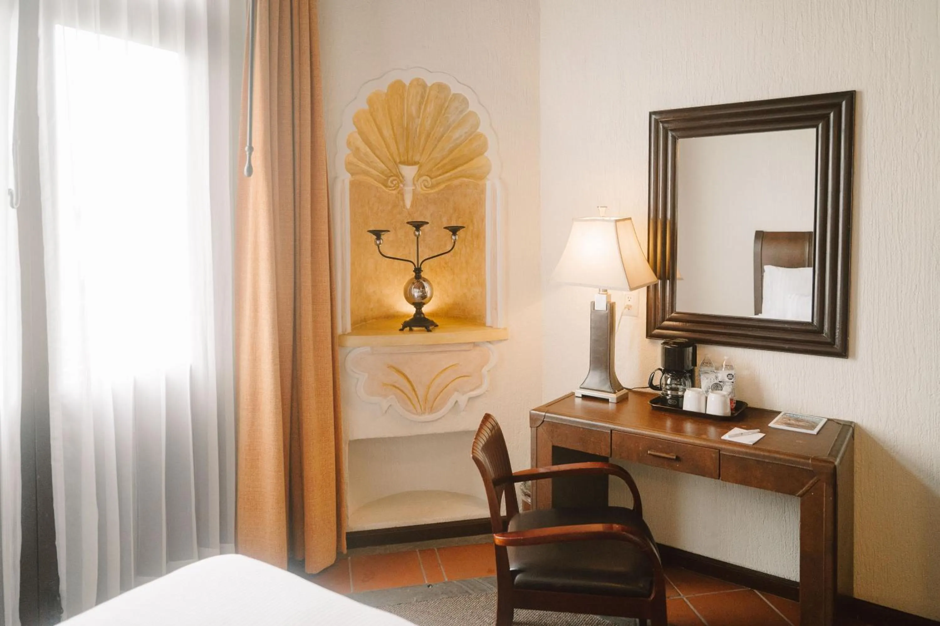 Bed in Hotel Hacienda la Venta