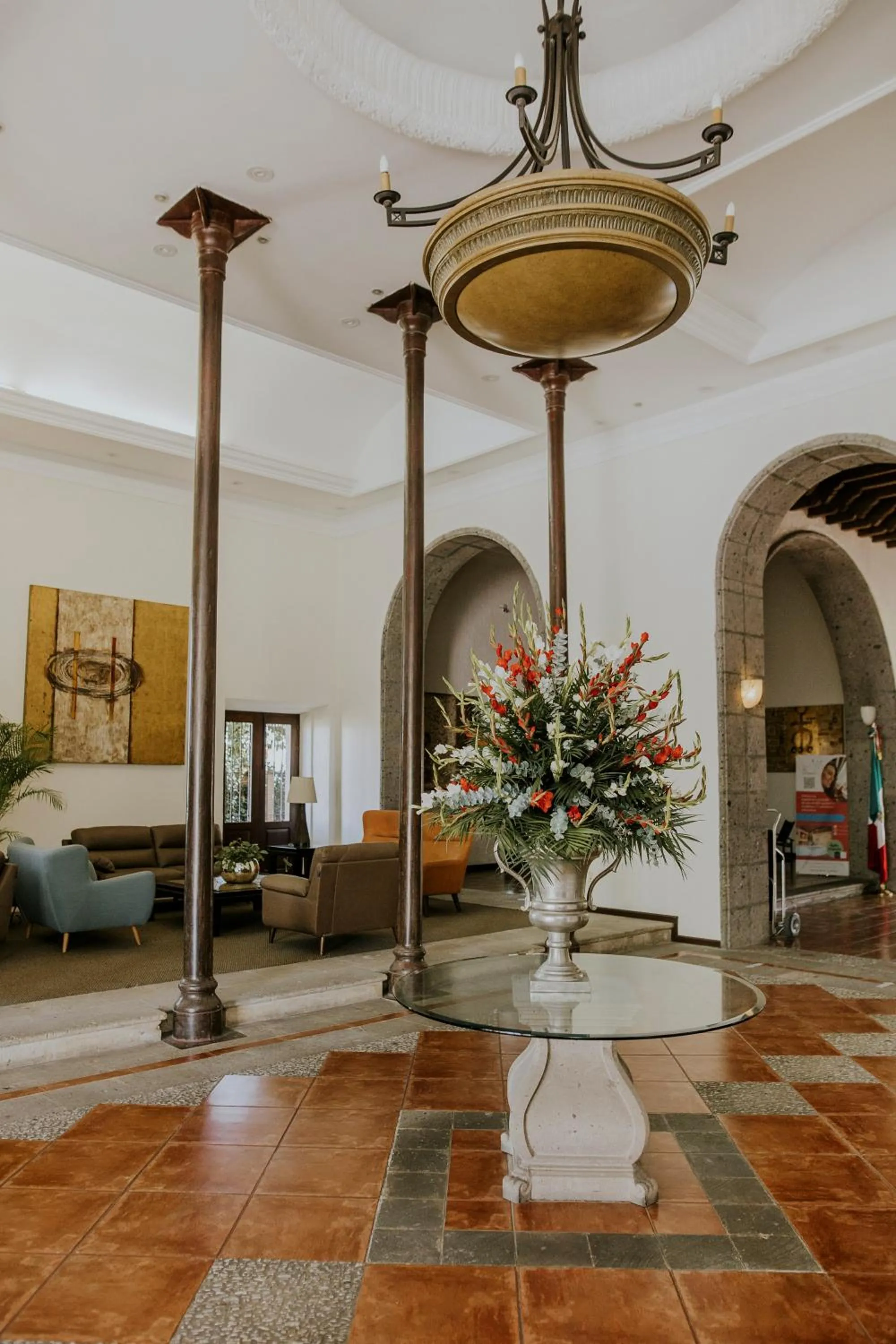 Bed in Hotel Hacienda la Venta