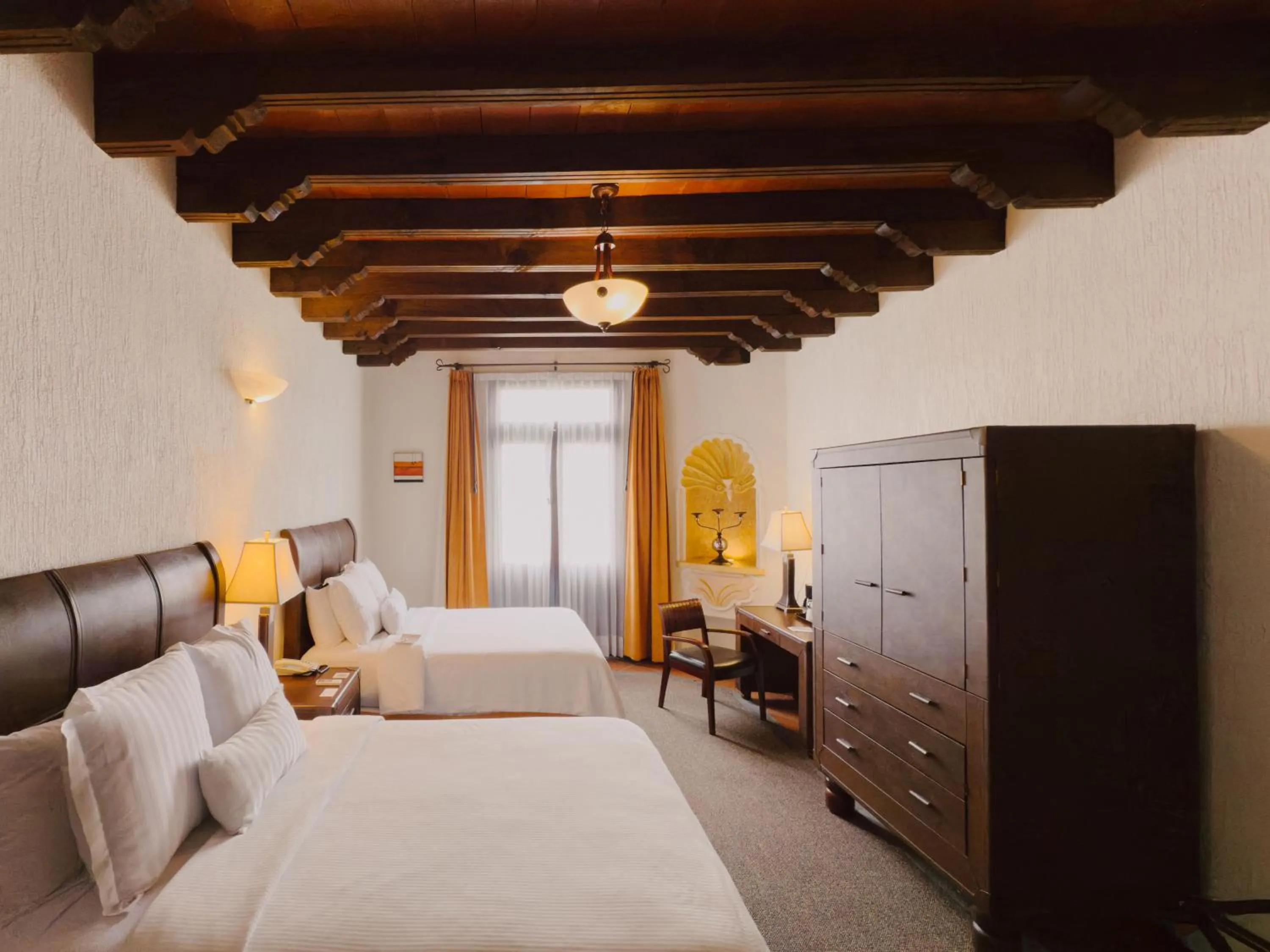 Bed in Hotel Hacienda la Venta