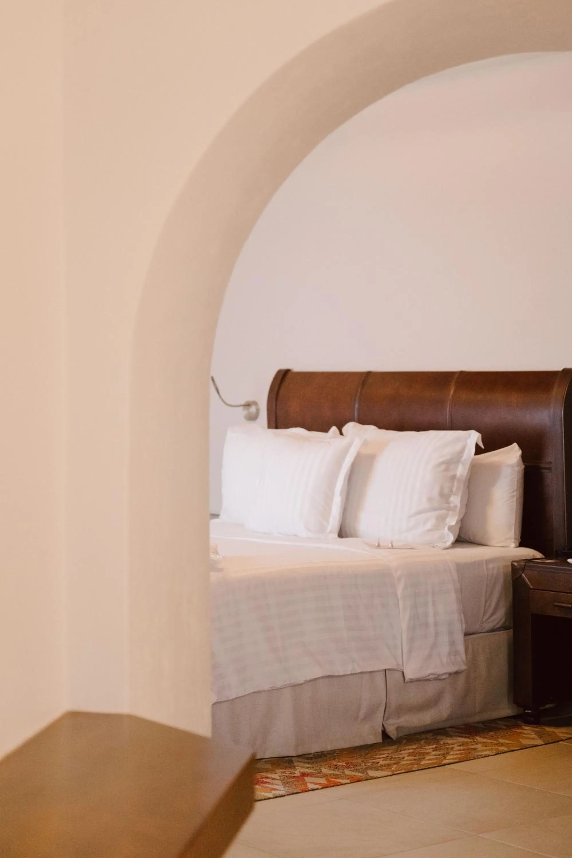 Bed in Hotel Hacienda la Venta