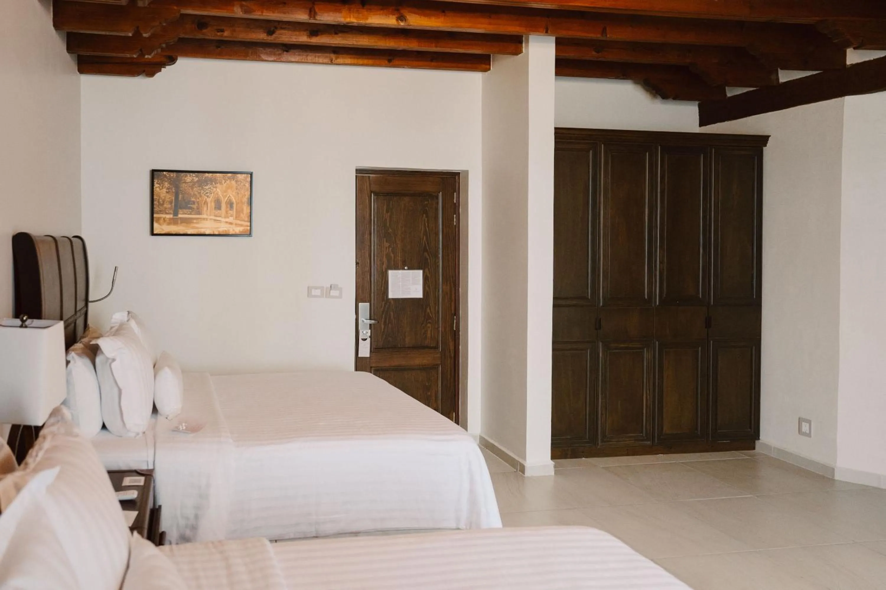 Bed in Hotel Hacienda la Venta