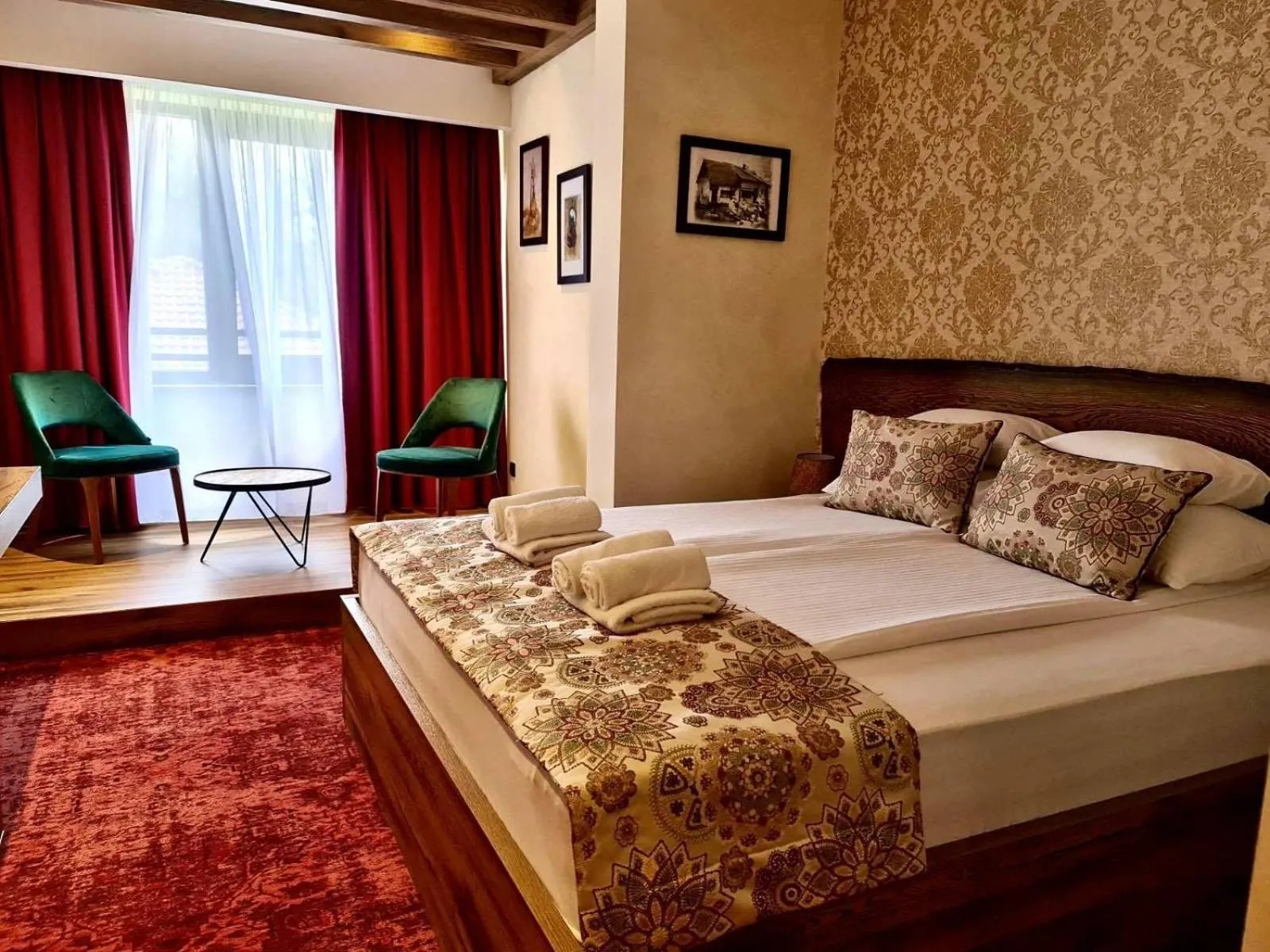 Bed in Carpe Diem Boutique Hotel