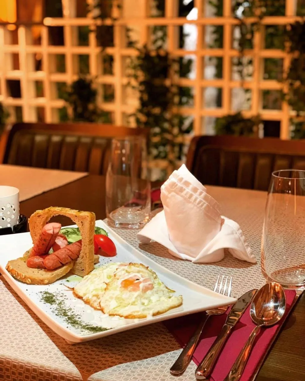 Food and drinks in Carpe Diem Boutique Hotel