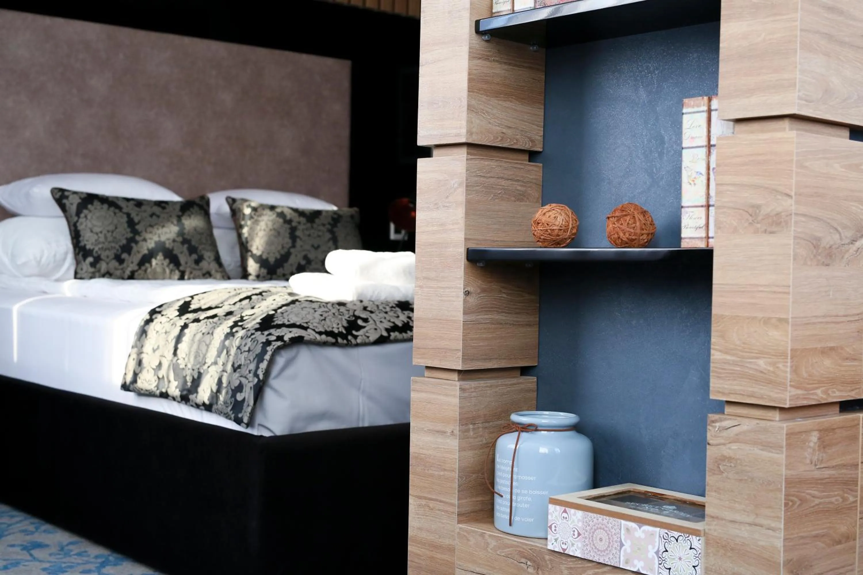 Bed in Carpe Diem Boutique Hotel