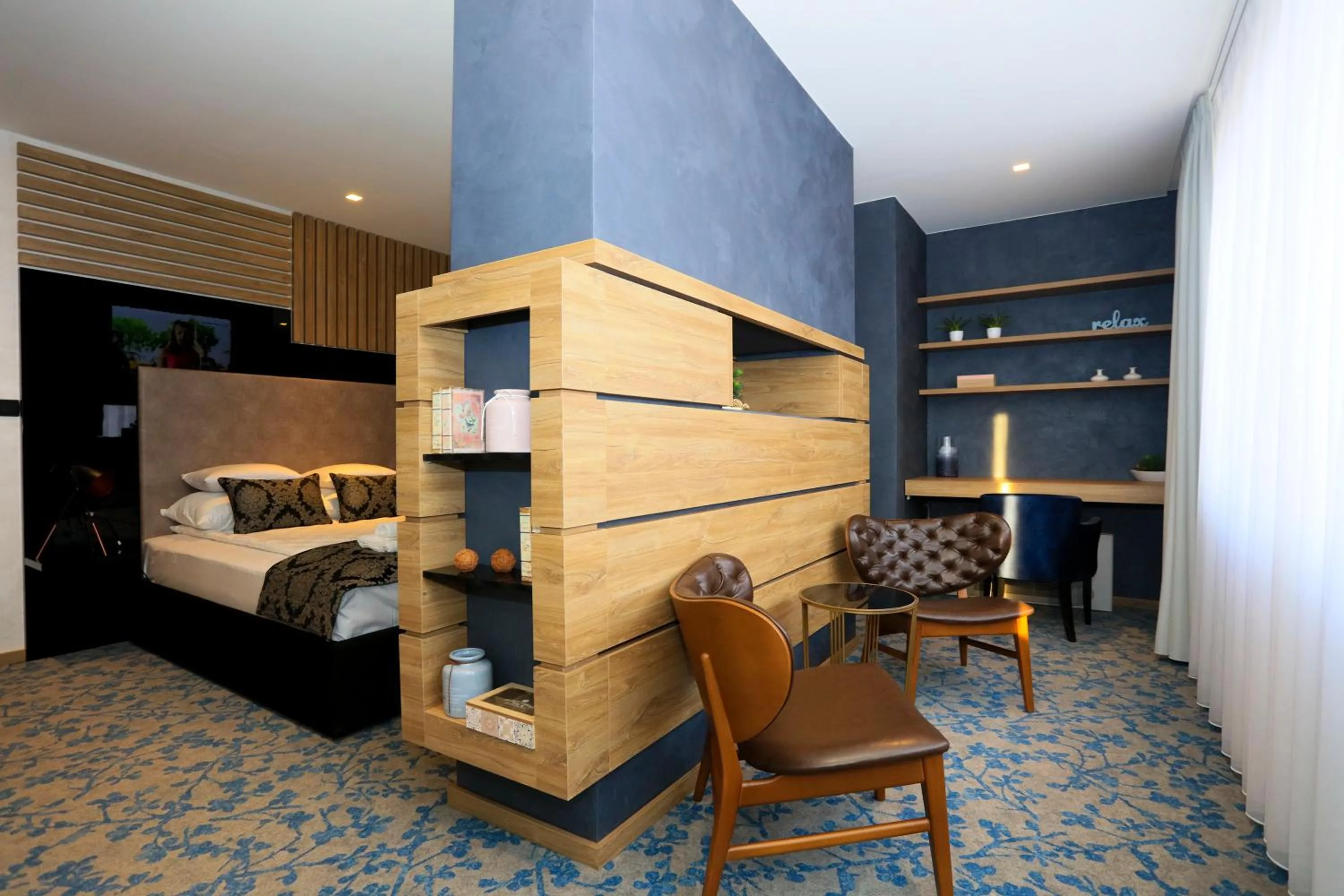 Bed in Carpe Diem Boutique Hotel