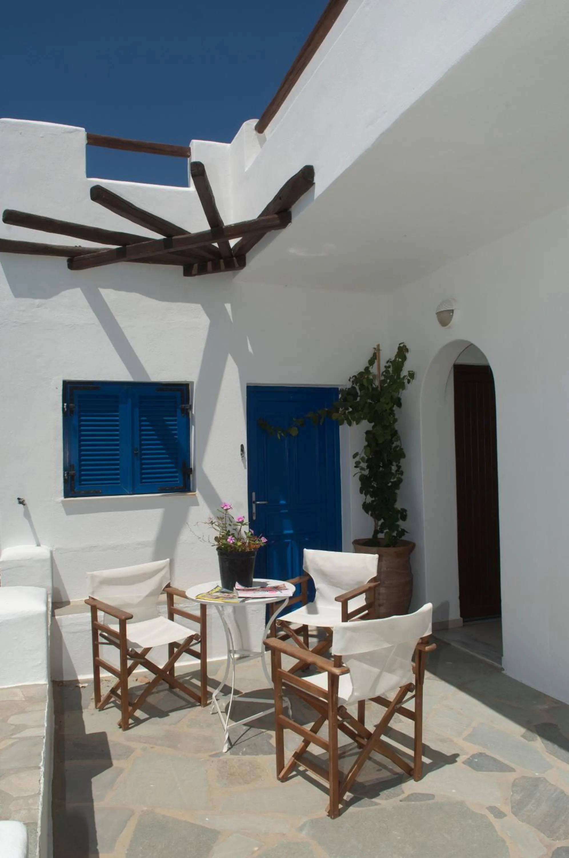 Balcony/Terrace in Megas Rooms