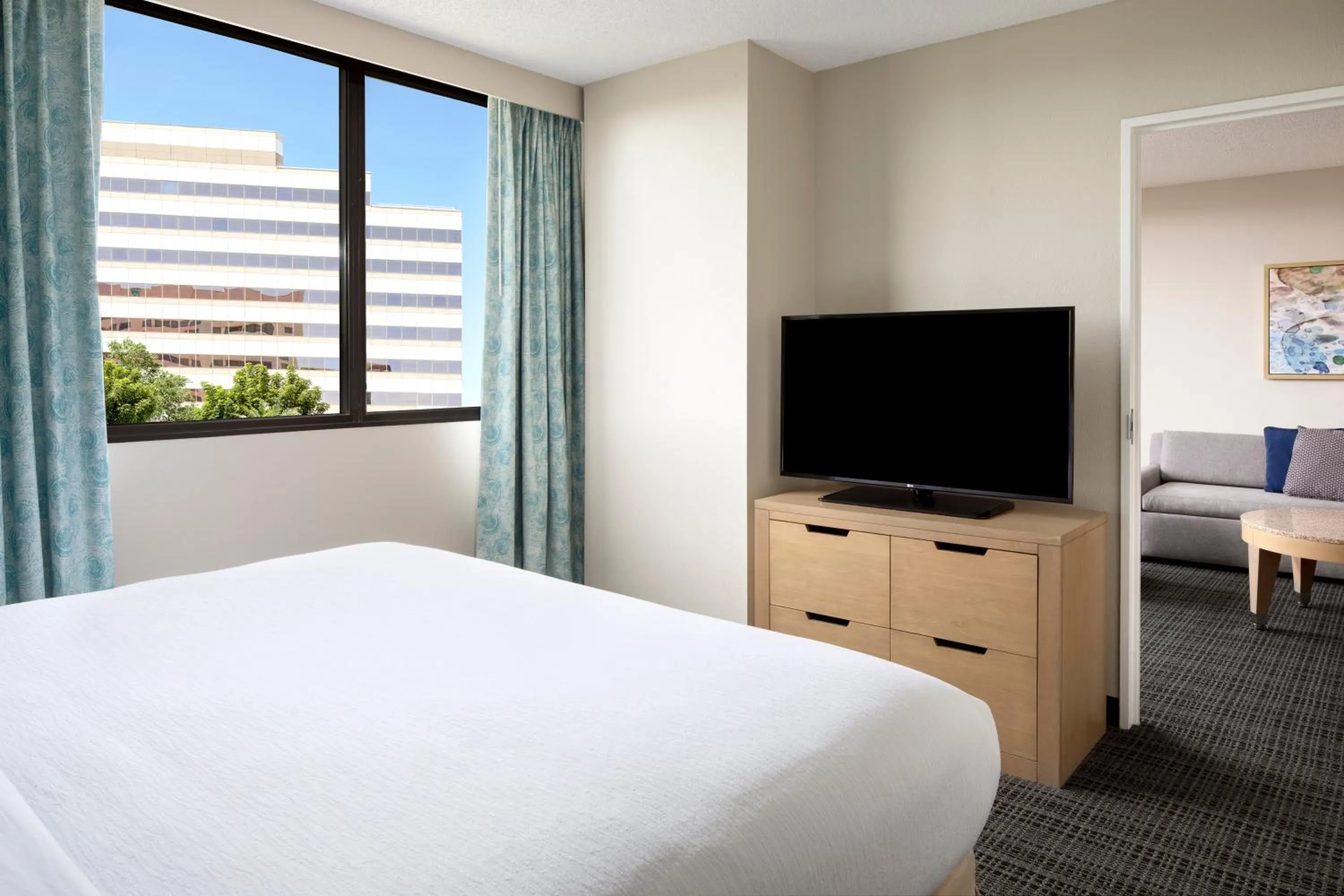 TV and multimedia, Bed in Embassy Suites by Hilton Tampa Airport Westshore