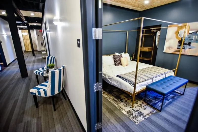 Bed in Indigo Pass Boutique Hotel