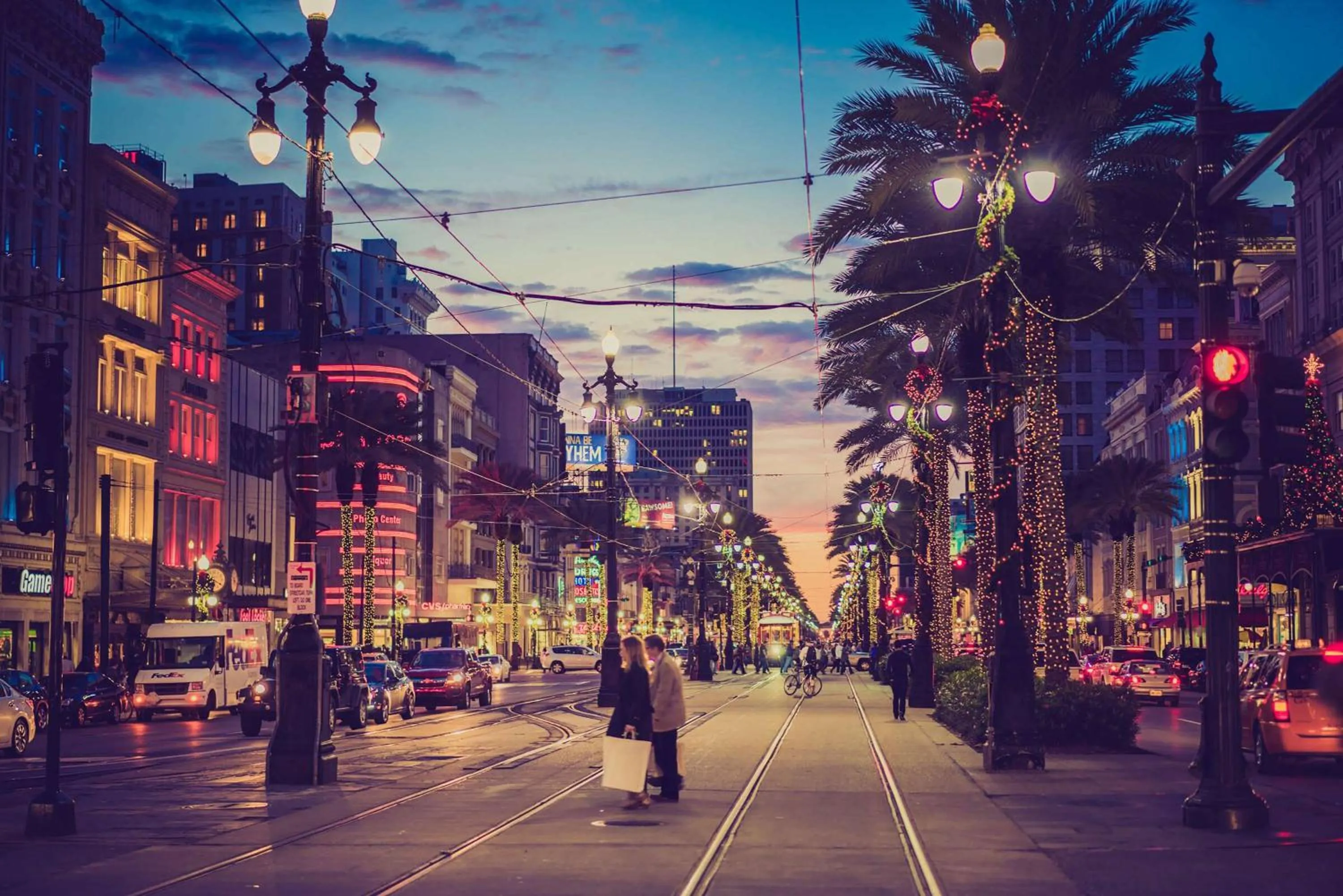 Night in Hyatt Regency New Orleans