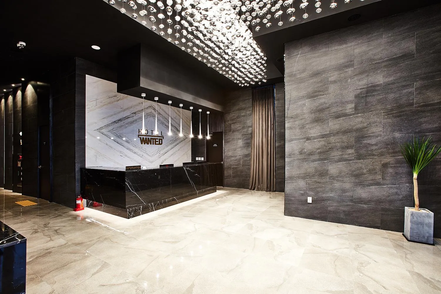 Lobby or reception in Hotel Wanted