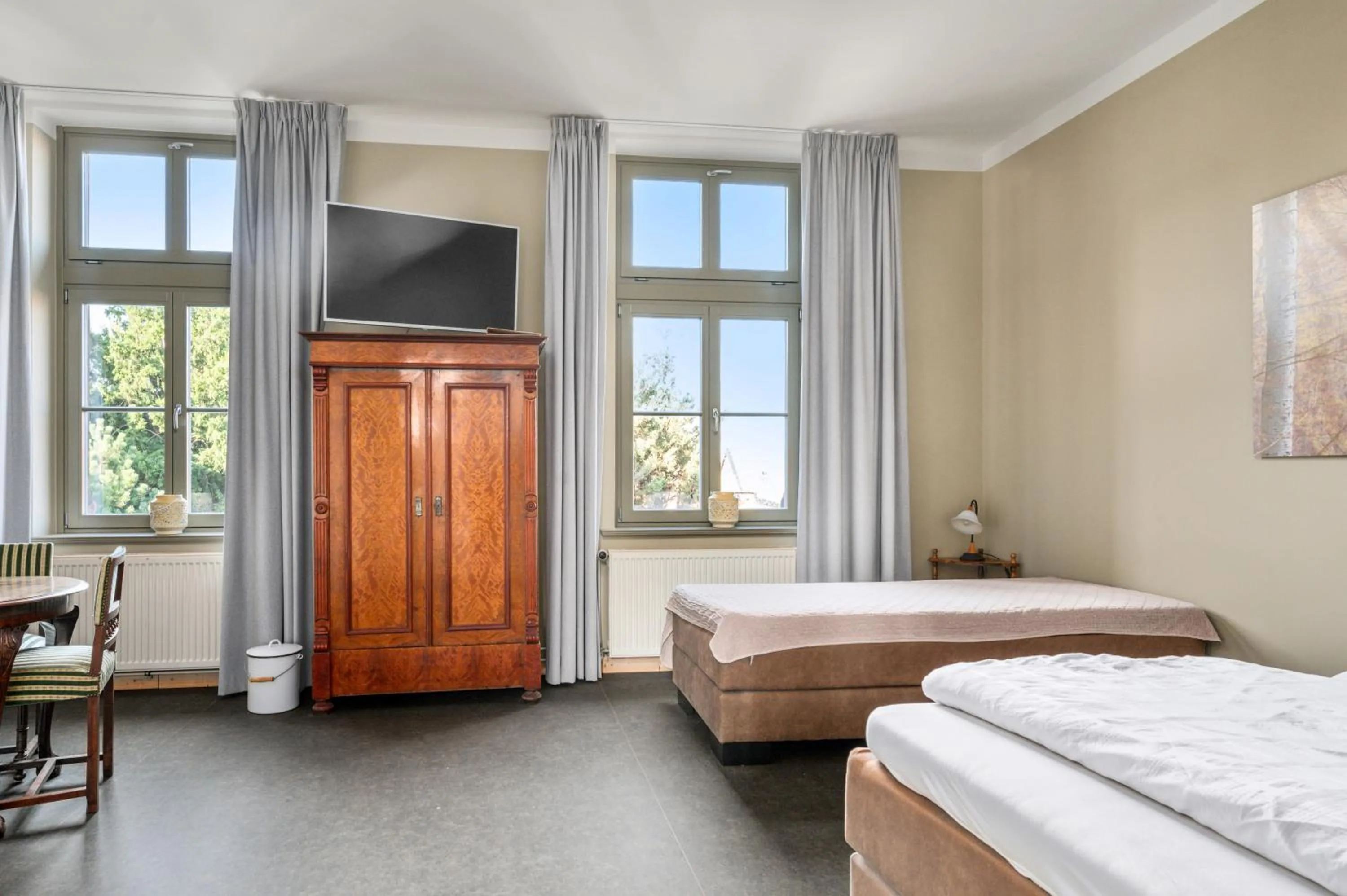 Bed in Villa Bianca am Huy