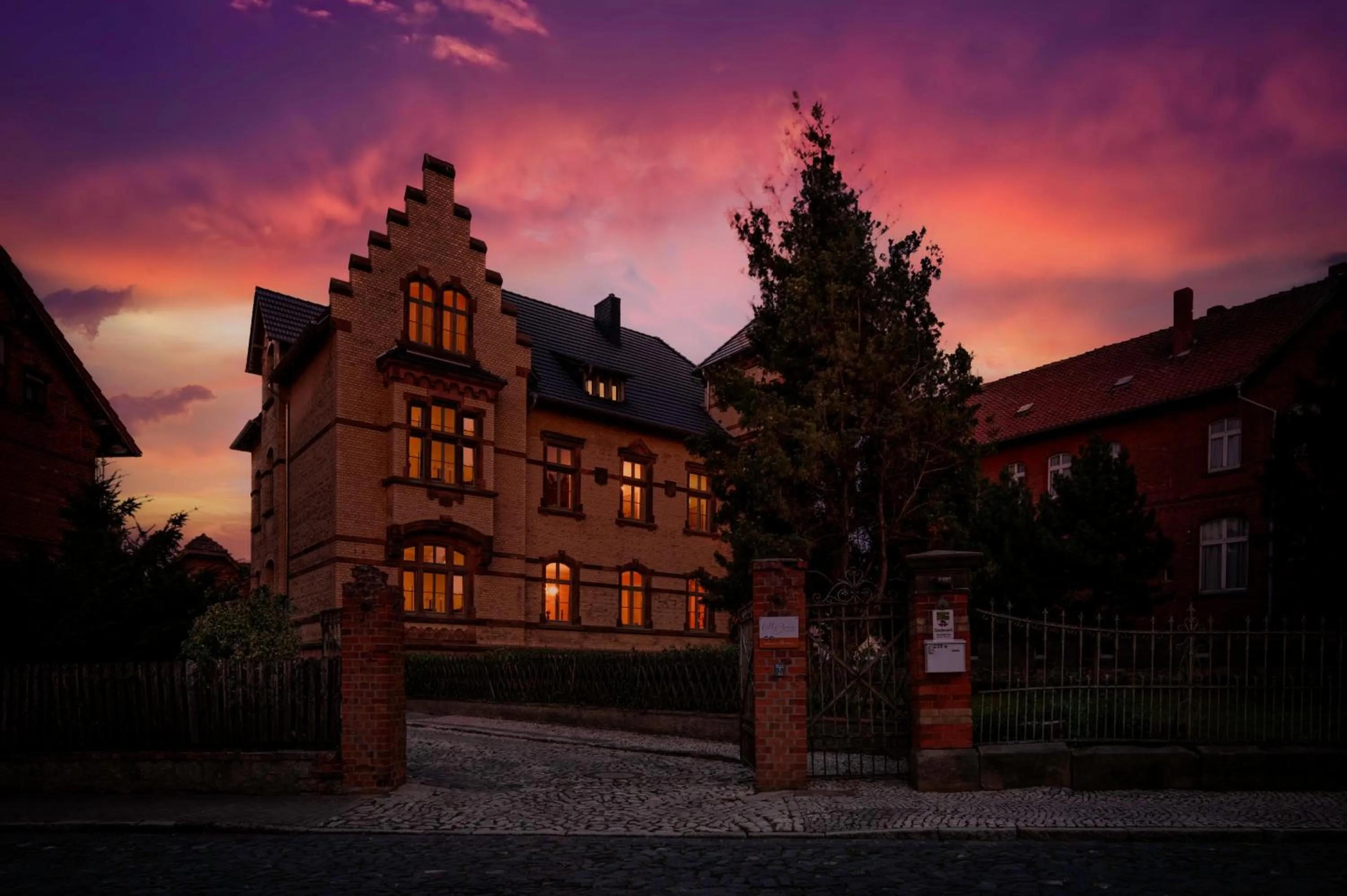 Property building in Villa Bianca am Huy