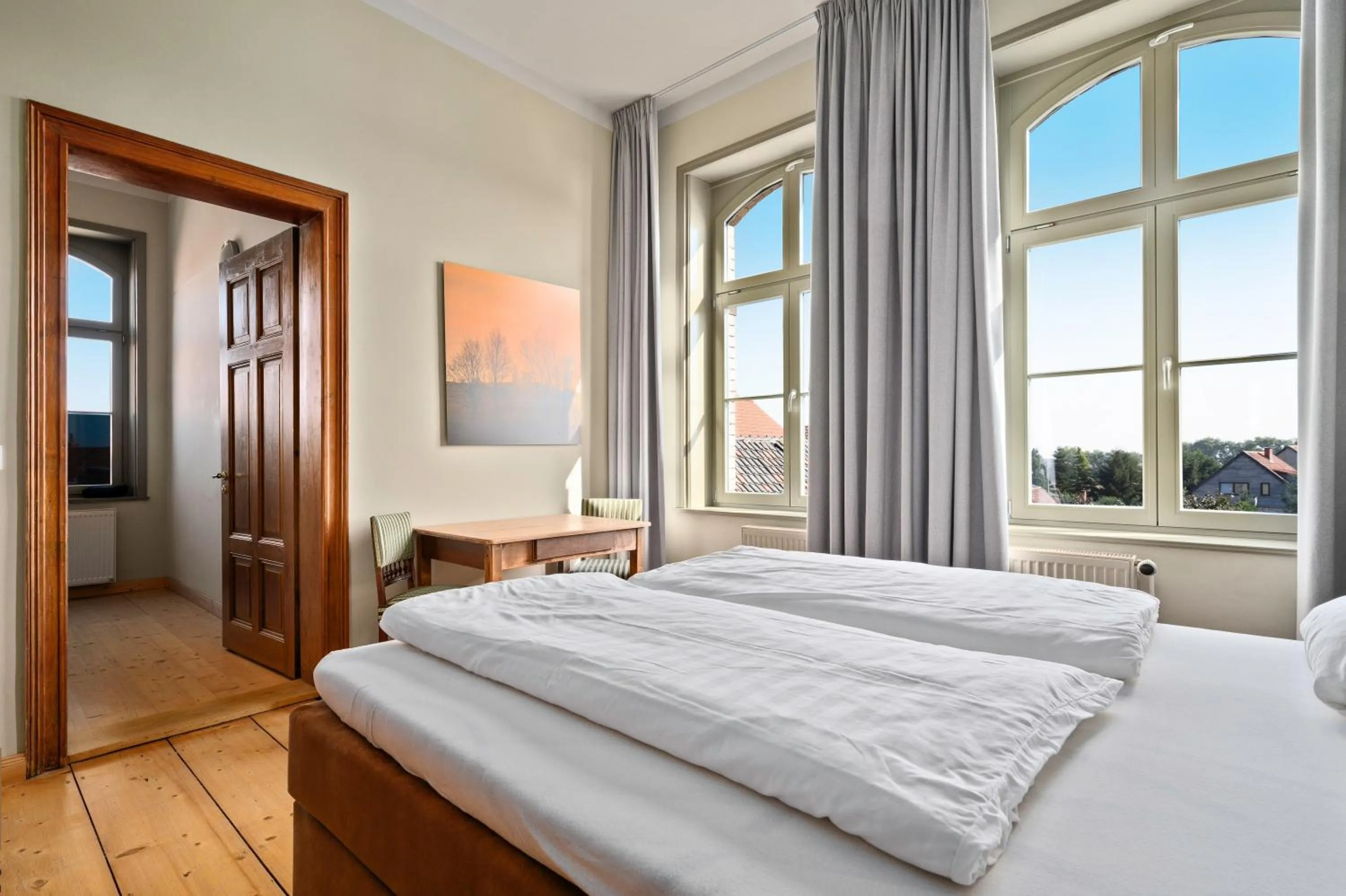 Bed in Villa Bianca am Huy