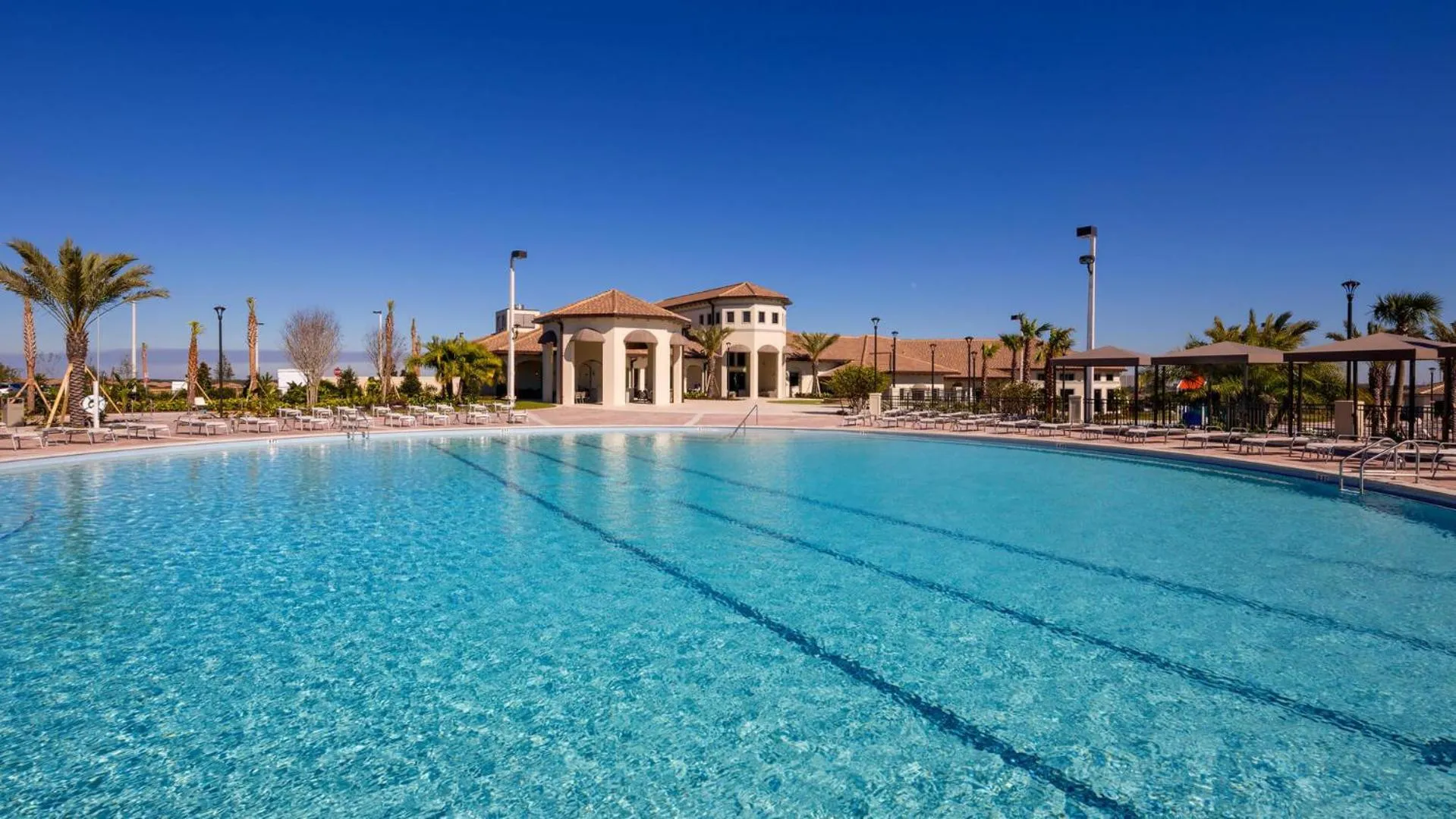 Swimming pool in Regal Splendor Villa - 4 bed at ChampionsGate