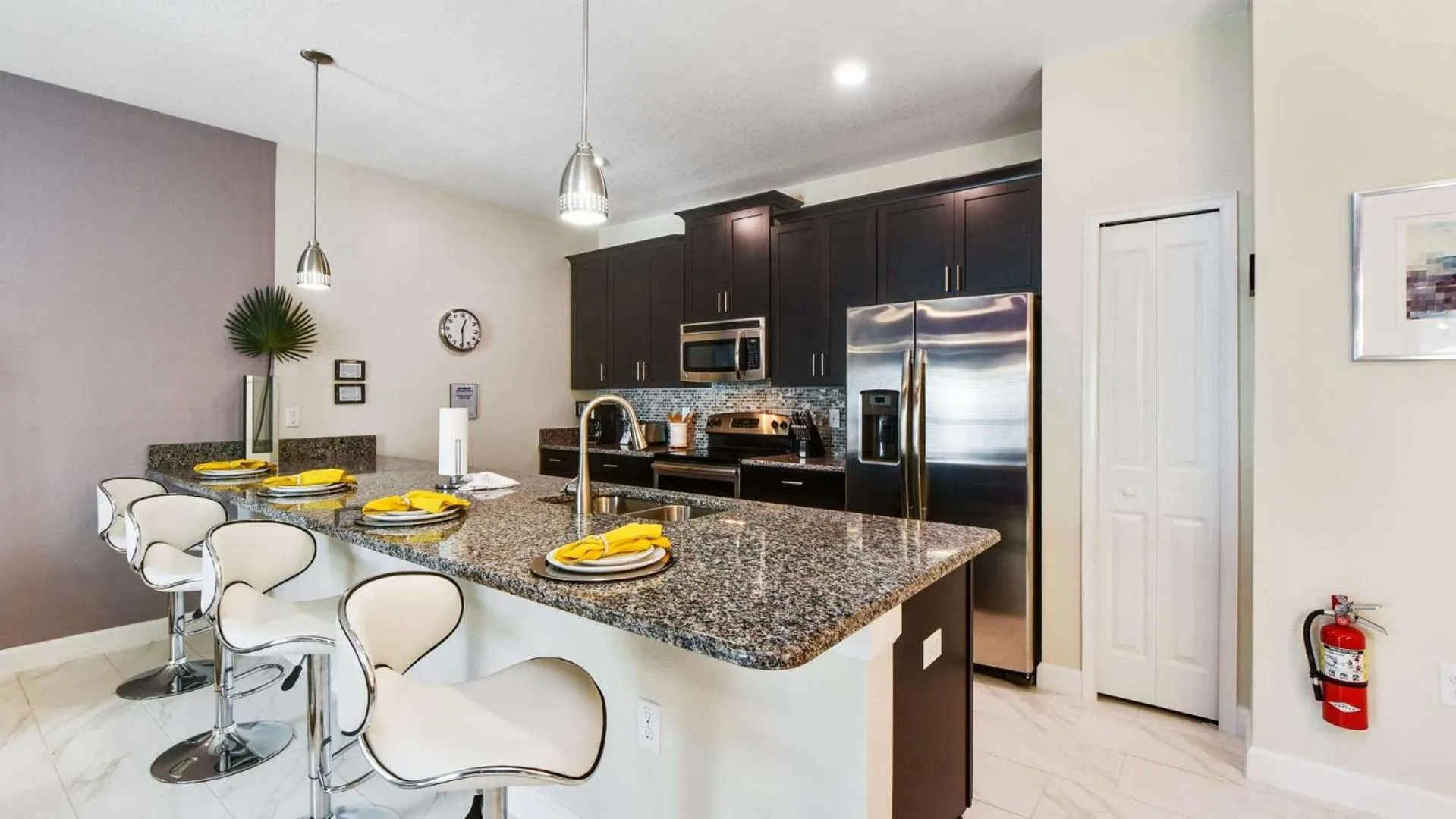Kitchen or kitchenette in Regal Splendor Villa - 4 bed at ChampionsGate