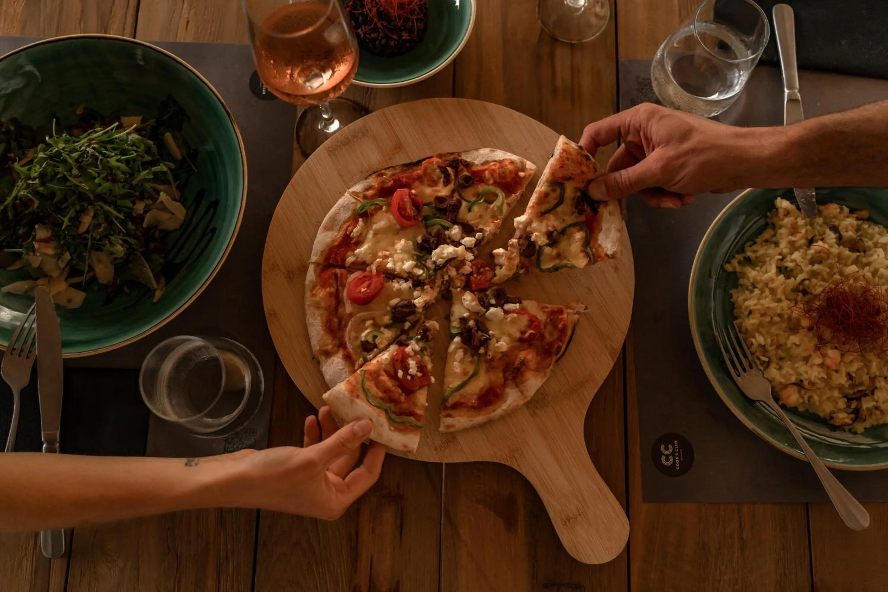 Restaurant/places to eat in Cook's Club Kolymbia Rhodes -Adults only