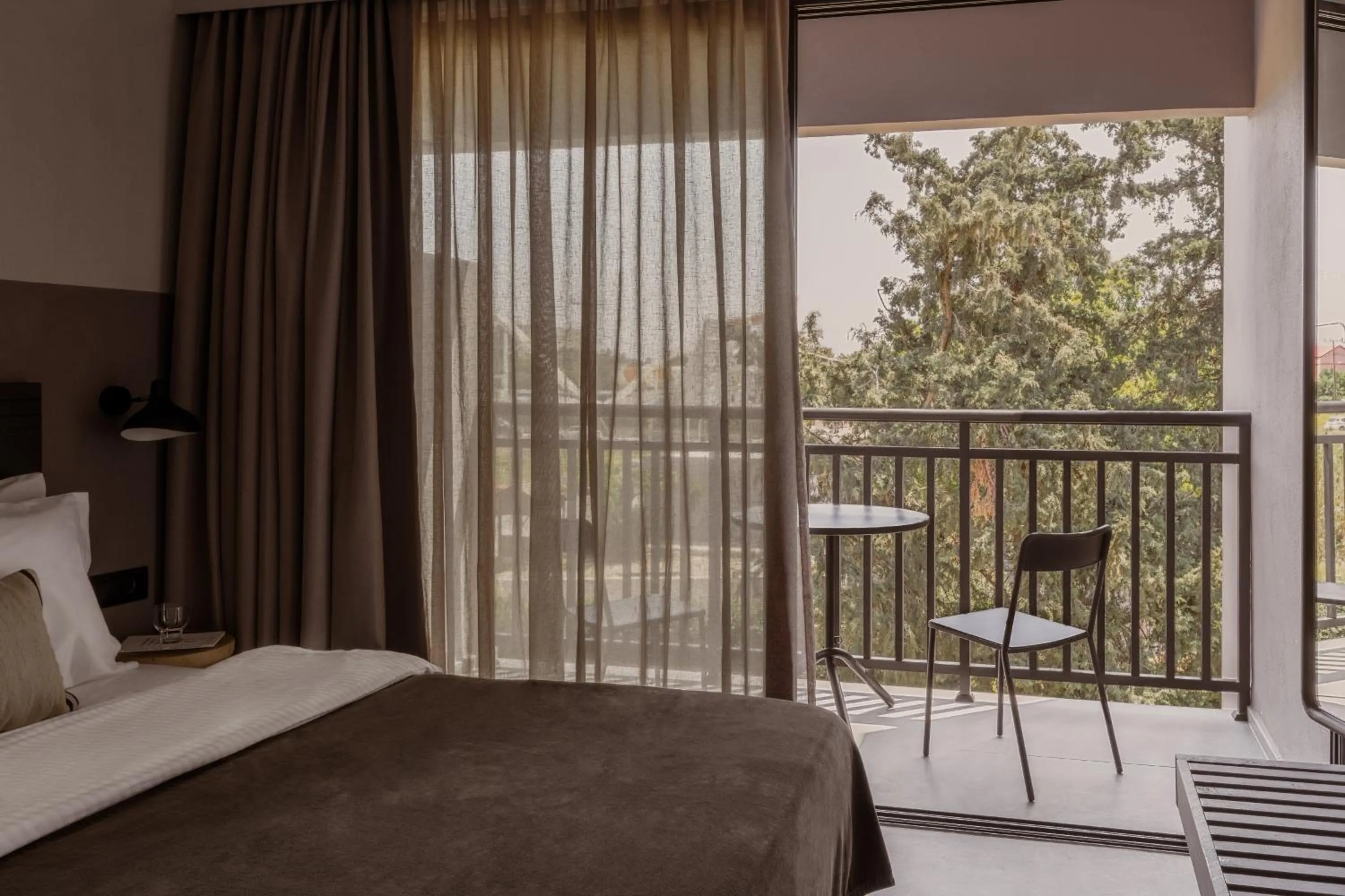 View (from property/room), Bed in Cook's Club Kolymbia Rhodes -Adults only