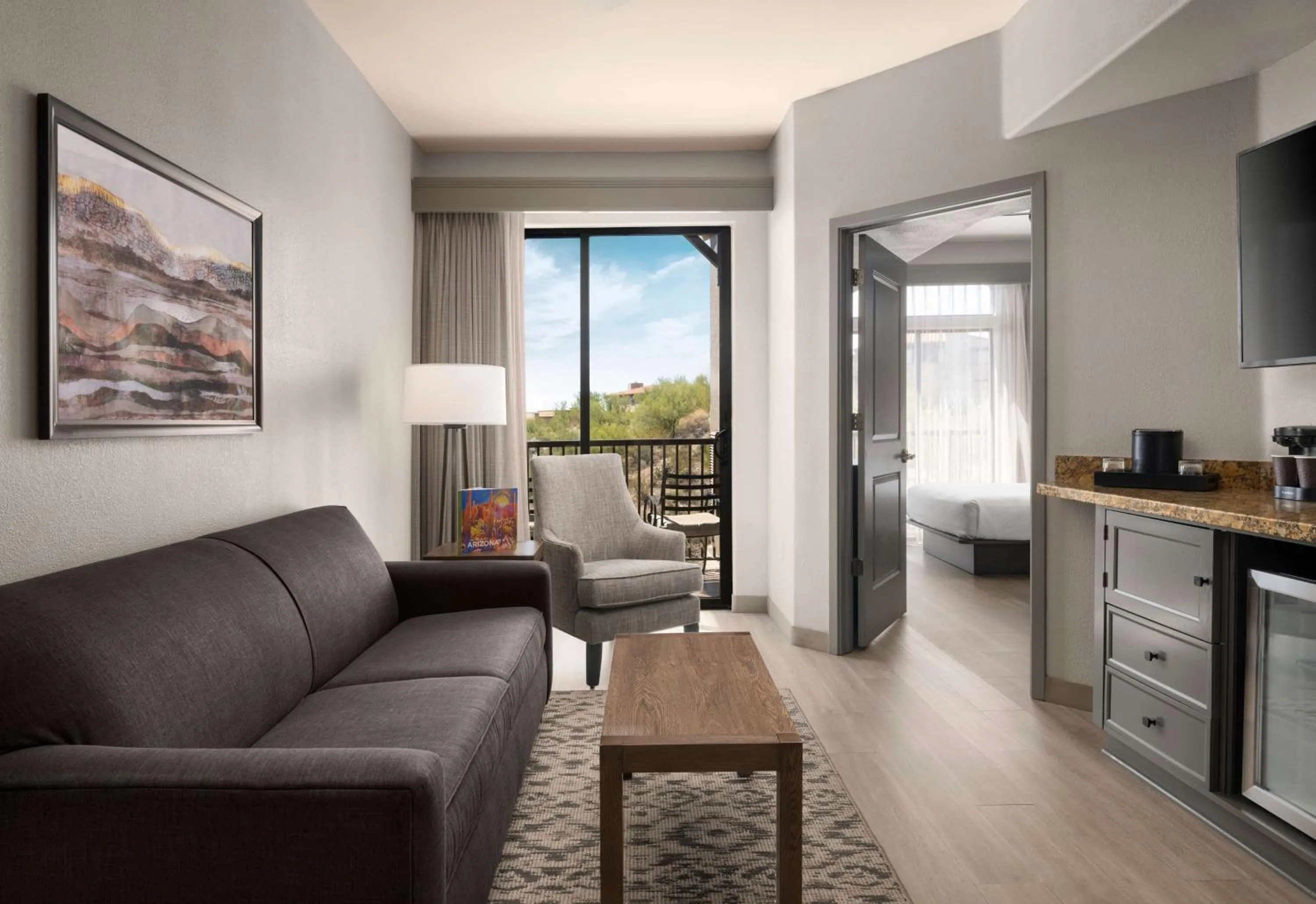 Living room in Embassy Suites Tucson - Paloma Village