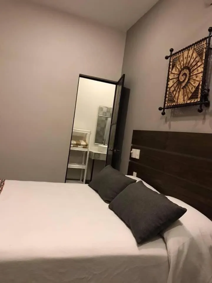 Bed in Hotel Playa Azul Sayulita