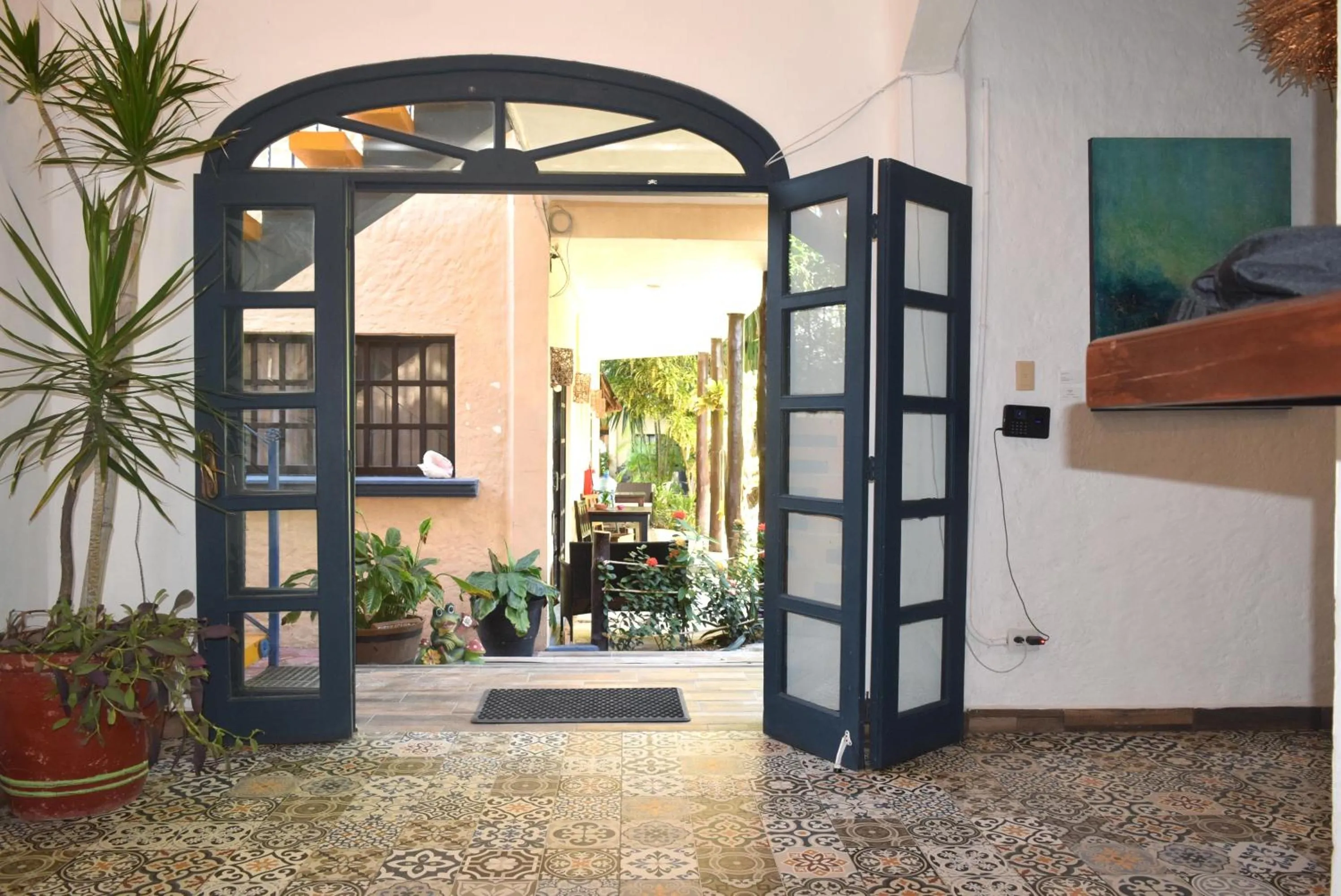 Garden in Hotel Casa el Moro